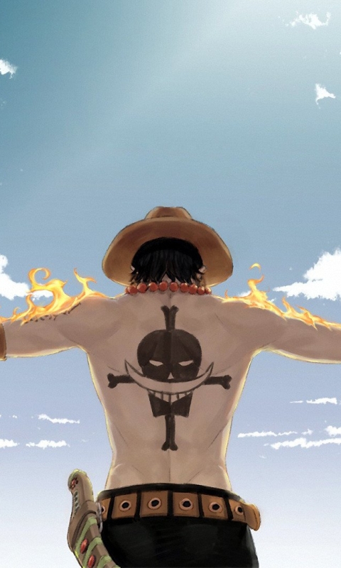 Download mobile wallpaper Anime, Portgas D Ace, One Piece for free.