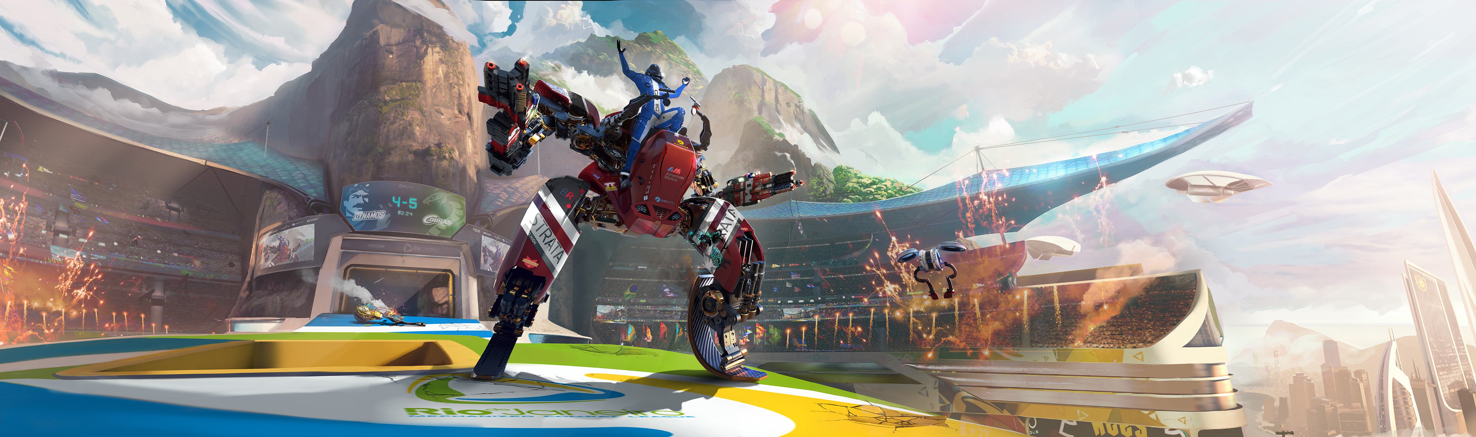 Laden Sie Rigs: Mechanized Combat League HD-Desktop-Hintergründe herunter