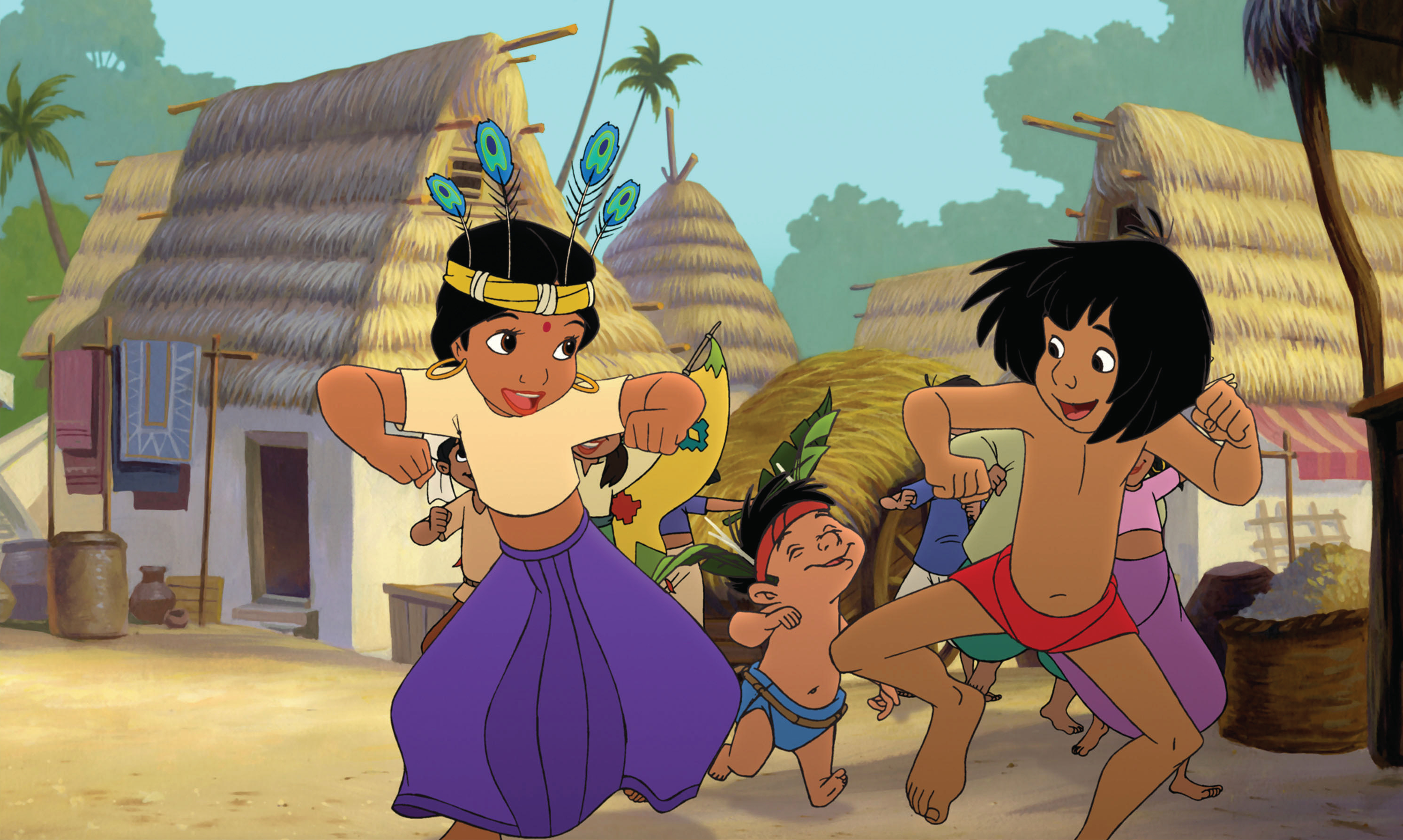 movie, the jungle book 2, child, dance, disney, mowgli