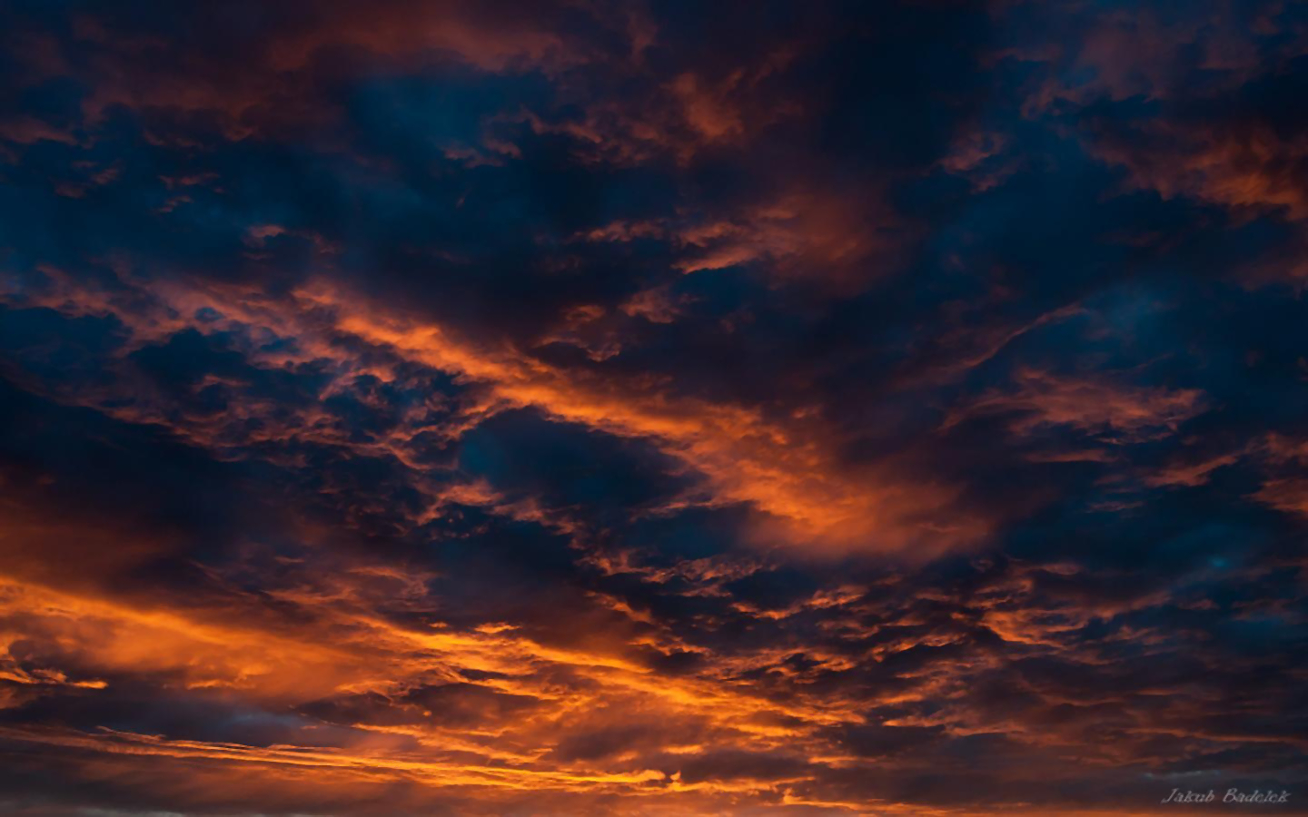 Download mobile wallpaper Sky, Dark, Earth, Cloud, Orange (Color) for free.