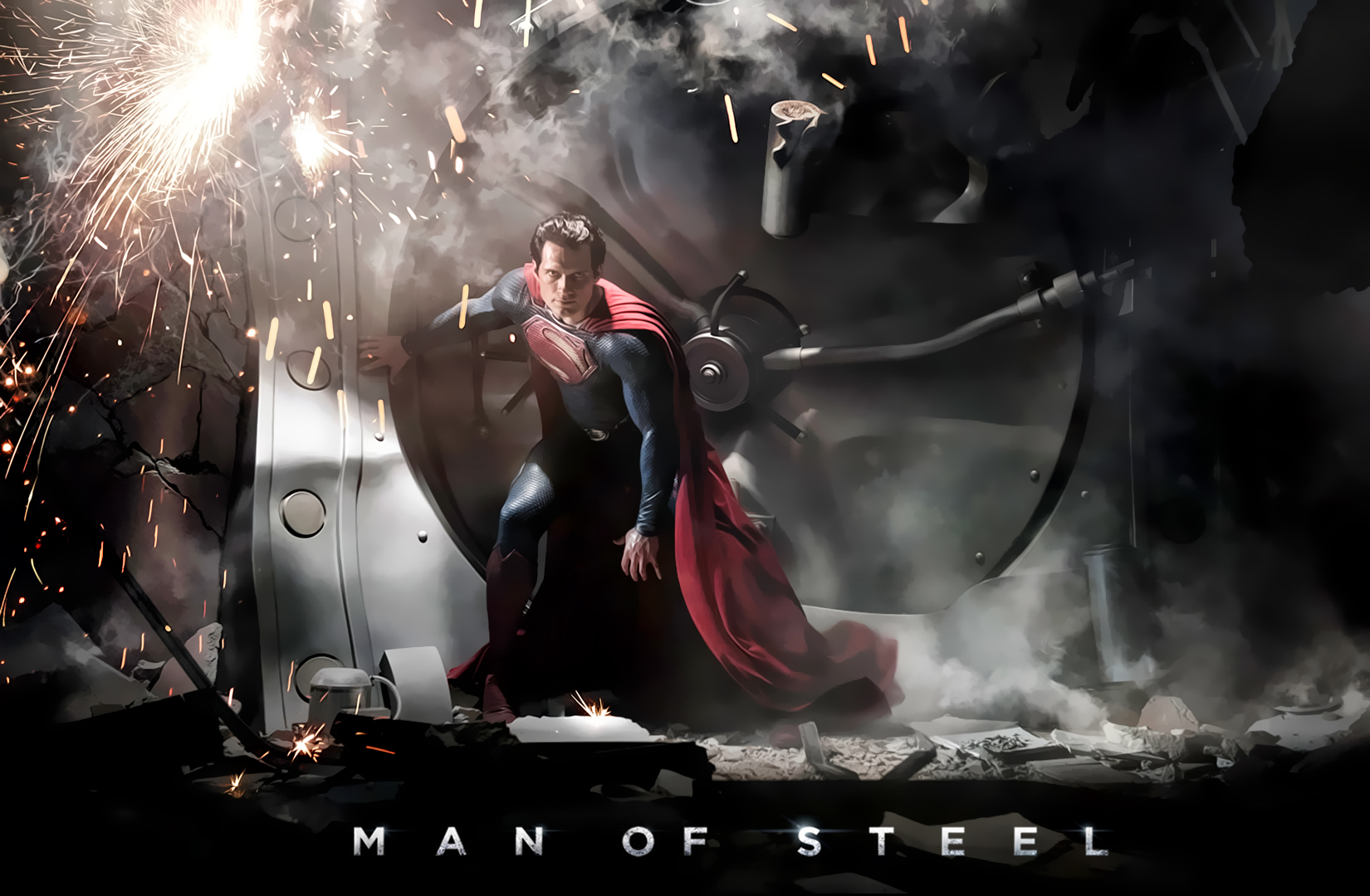 Téléchargez des papiers peints mobile Man Of Steel, Henri Cavill, Superman, Film gratuitement.