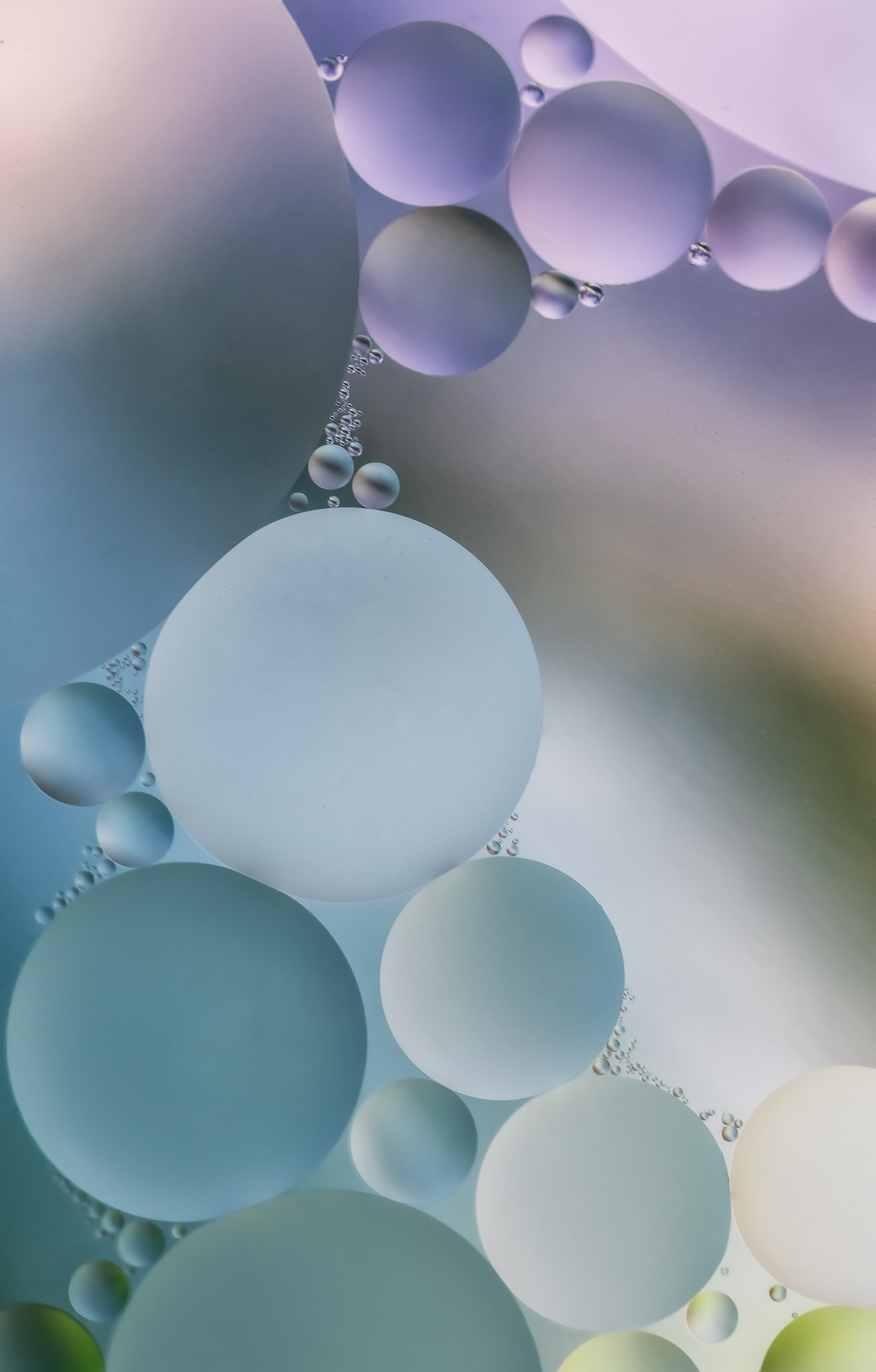 bubbles, liquid, water, faded, abstract HD wallpaper