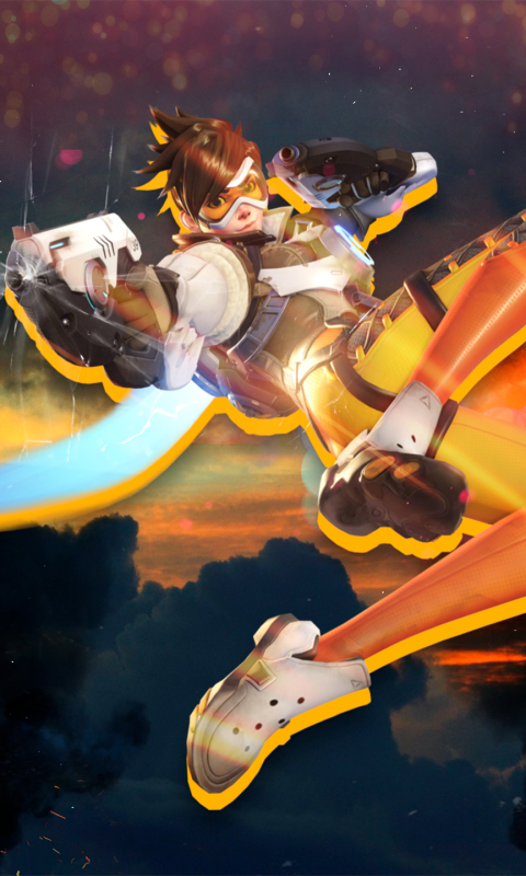 Download mobile wallpaper Overwatch, Video Game, Tracer (Overwatch) for free.