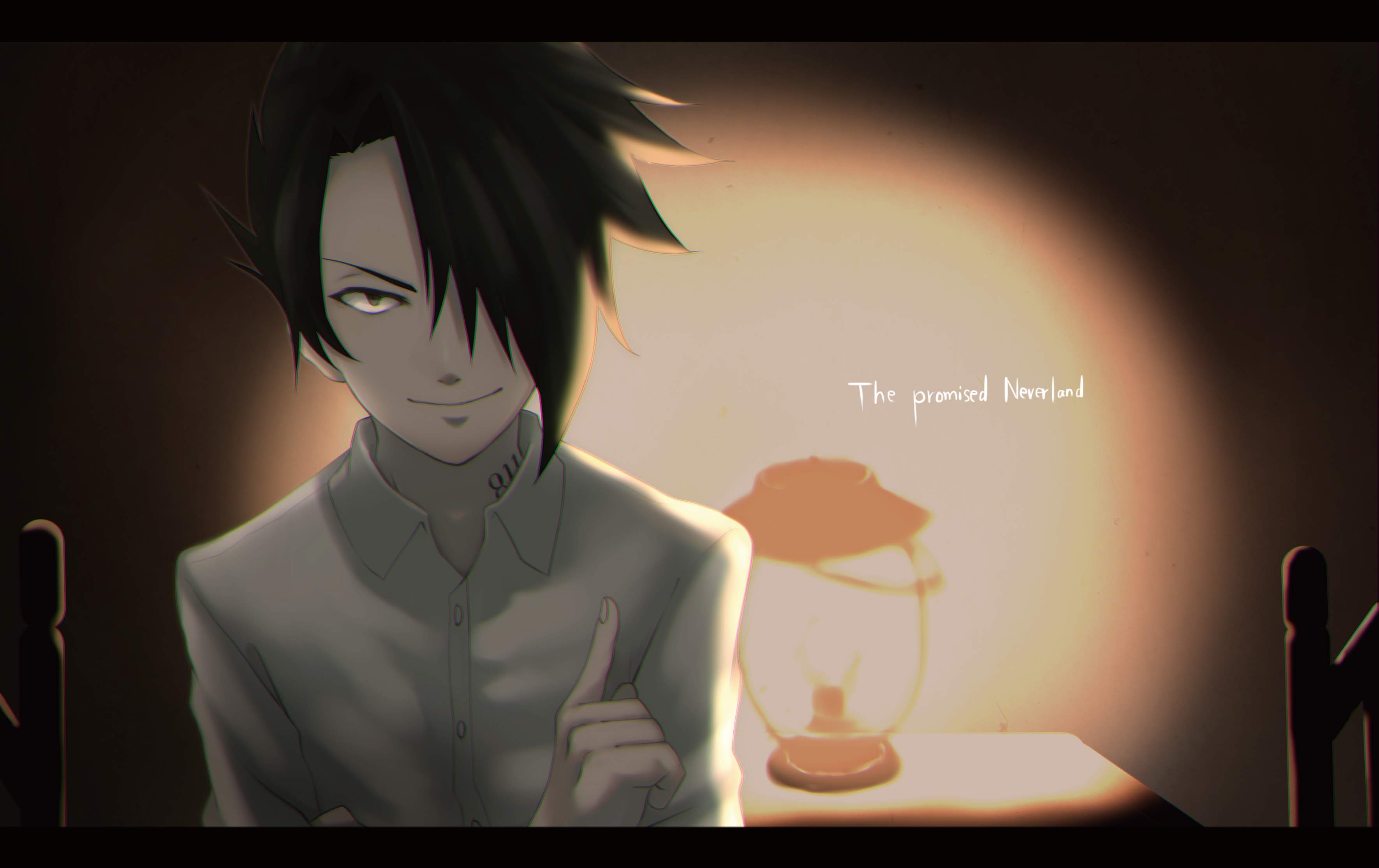 ray (the promised neverland), anime, the promised neverland