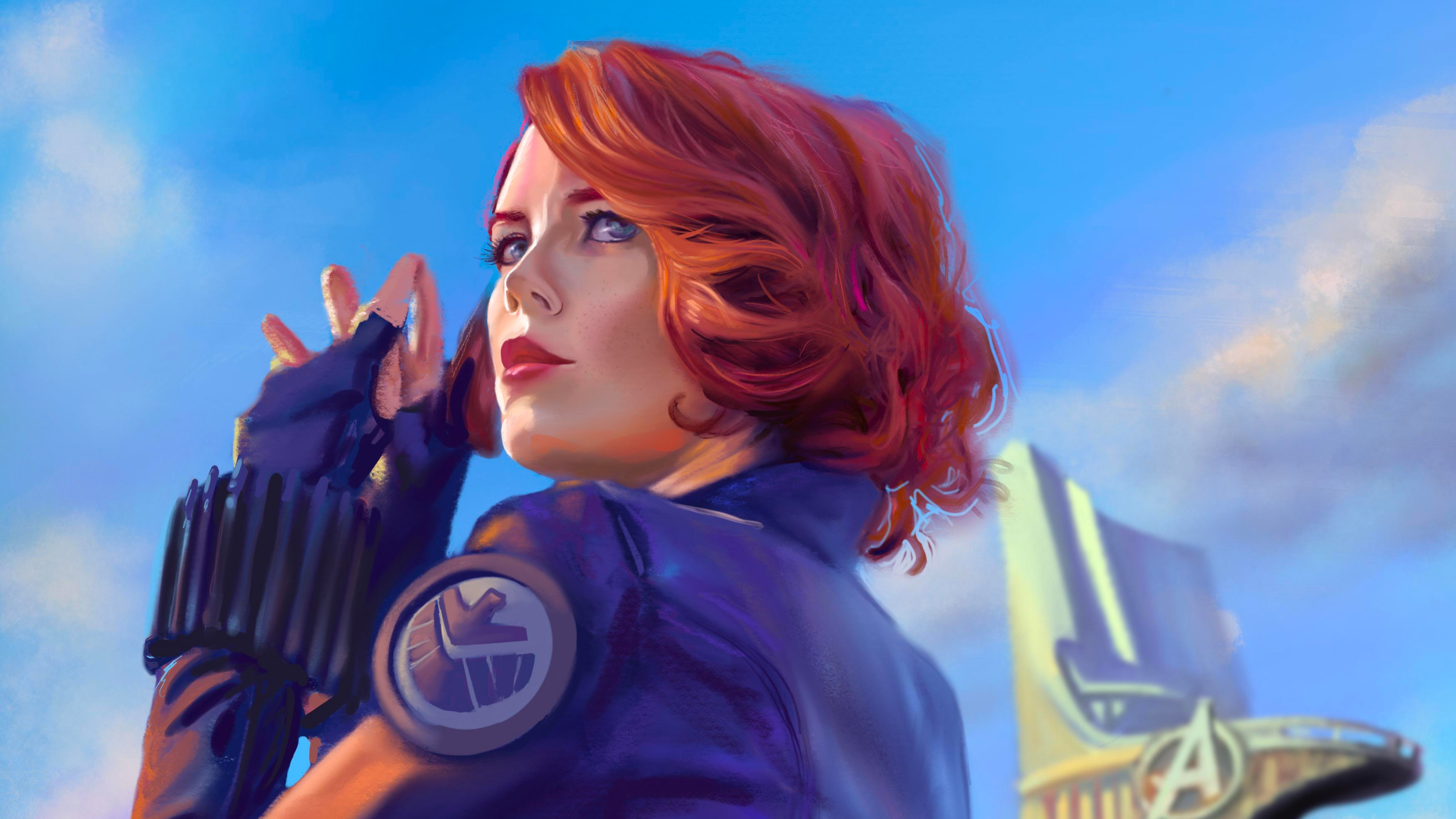 Handy-Wallpaper Comics, Black Widow kostenlos herunterladen.