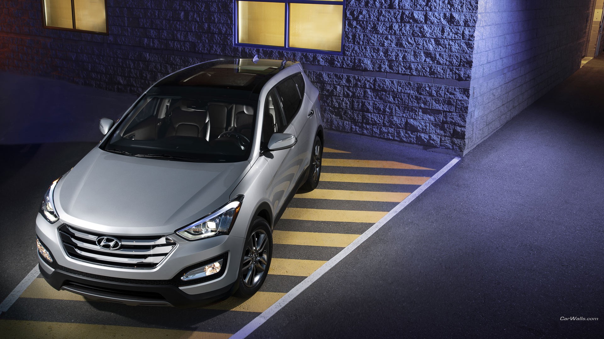 Laden Sie Hyundai Santa Fe HD-Desktop-Hintergründe herunter