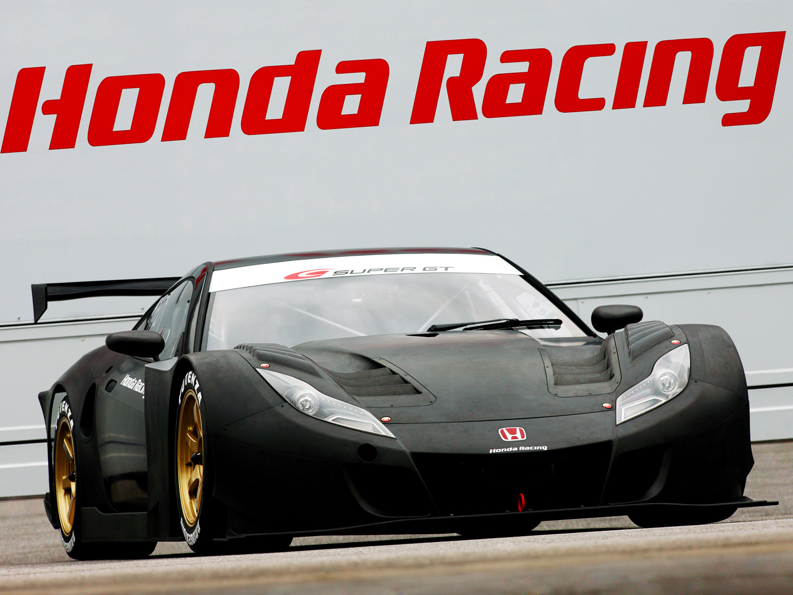 Laden Sie das Rennen, Honda, Fahrzeuge, Super Gt Rennen-Bild kostenlos auf Ihren PC-Desktop herunter