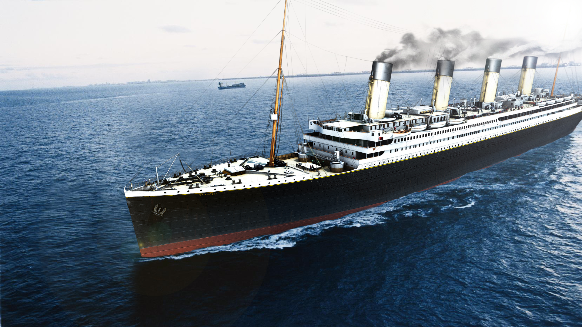Скачати мобільні шпалери Корабель, Створено Людиною, Титанік безкоштовно.