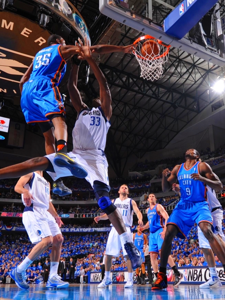 Handy-Wallpaper Sport, Basketball, Oklahoma City Donner kostenlos herunterladen.