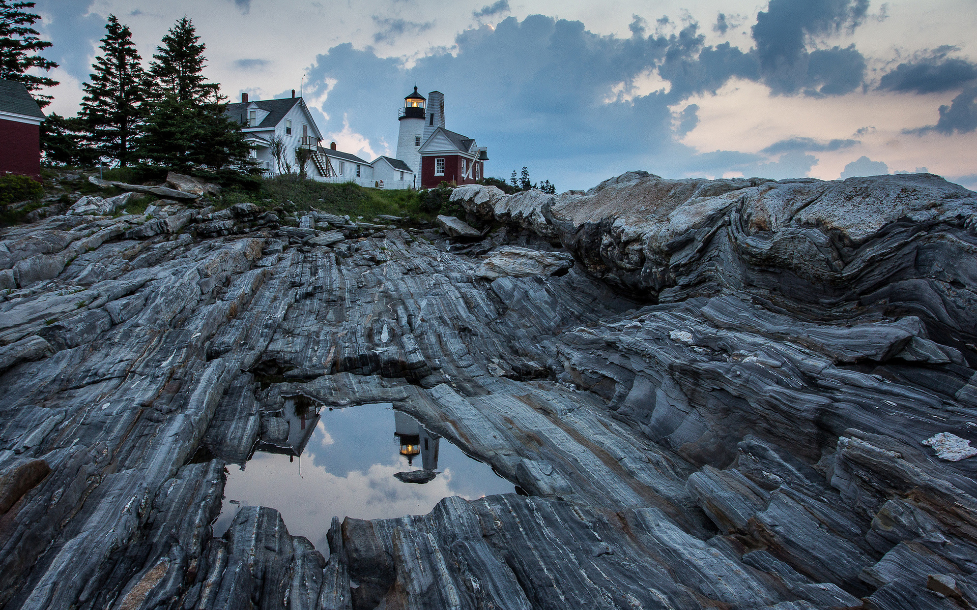 Download mobile wallpaper Lighthouse, Man Made, Pemaquid Point for free.