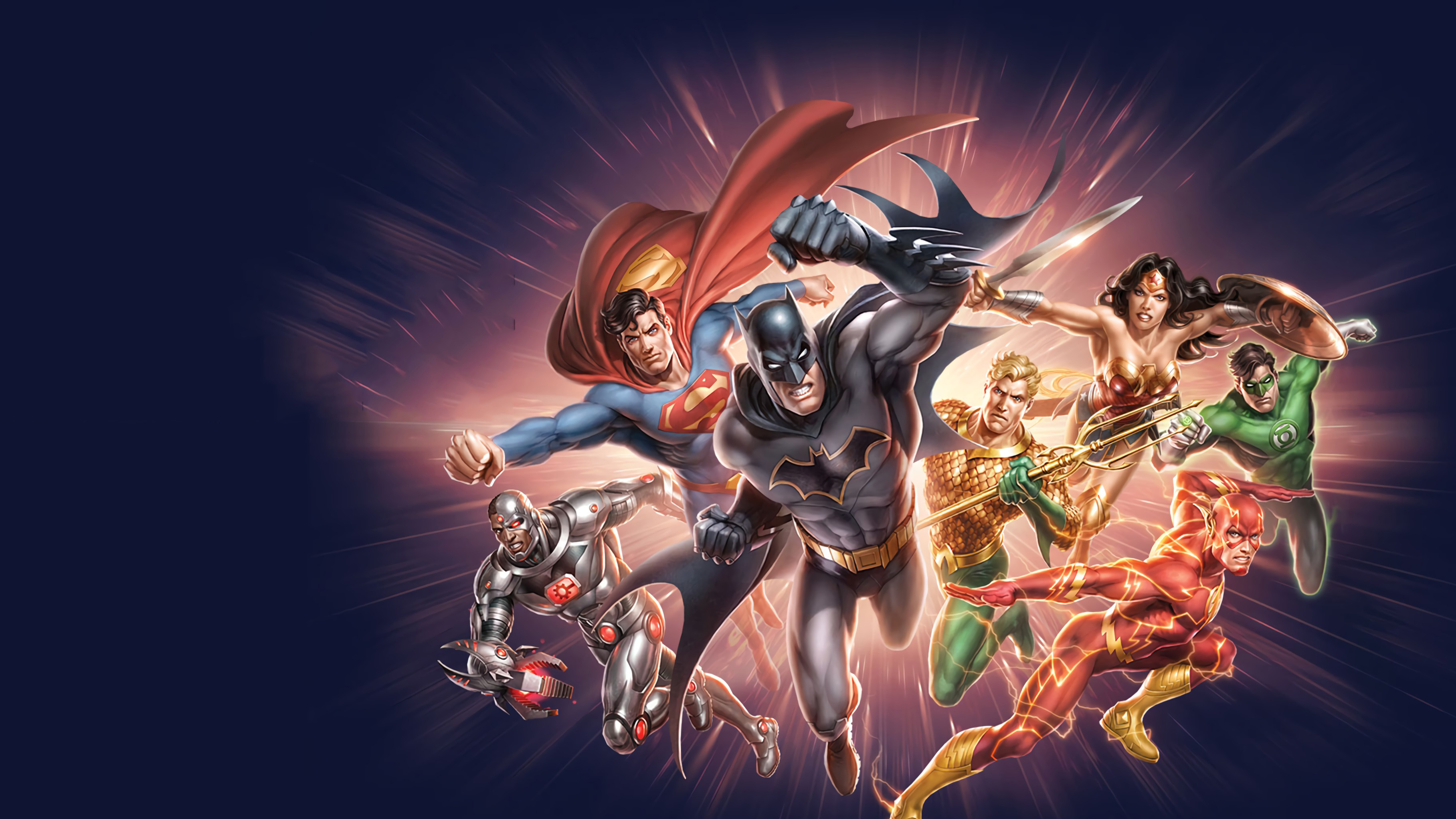 Descarga gratuita de fondo de pantalla para móvil de Superhombre, Destello, Historietas, Dc Comics, Hombre Murciélago, Linterna Verde, Hal Jordan, Aquamán, La Mujer Maravilla, Cyborg (Dc Cómics), Liga De La Justicia, Barry Allen.