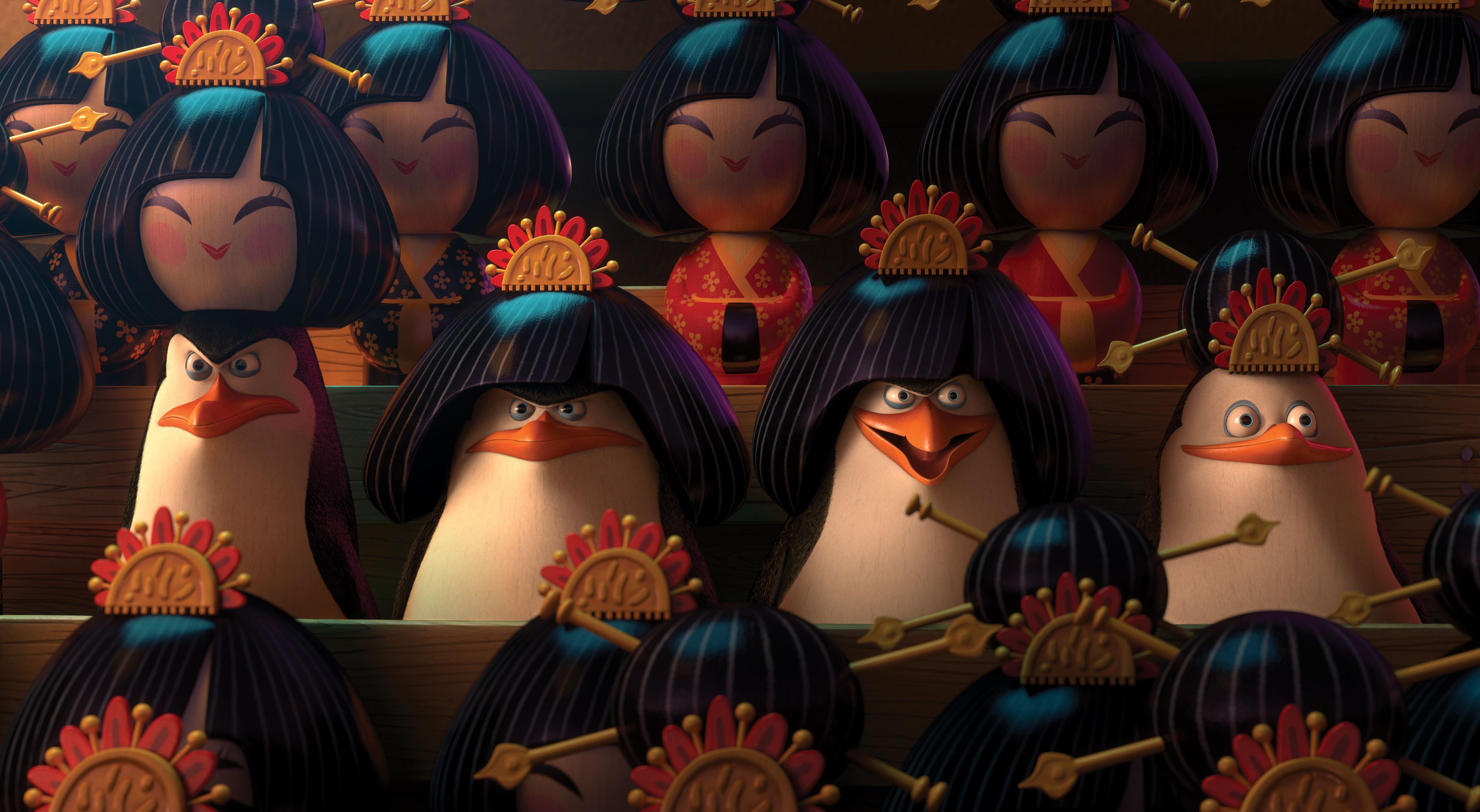 699029 descargar imagen los pingüinos de madagascar, películas: fondos de pantalla y protectores de pantalla gratis