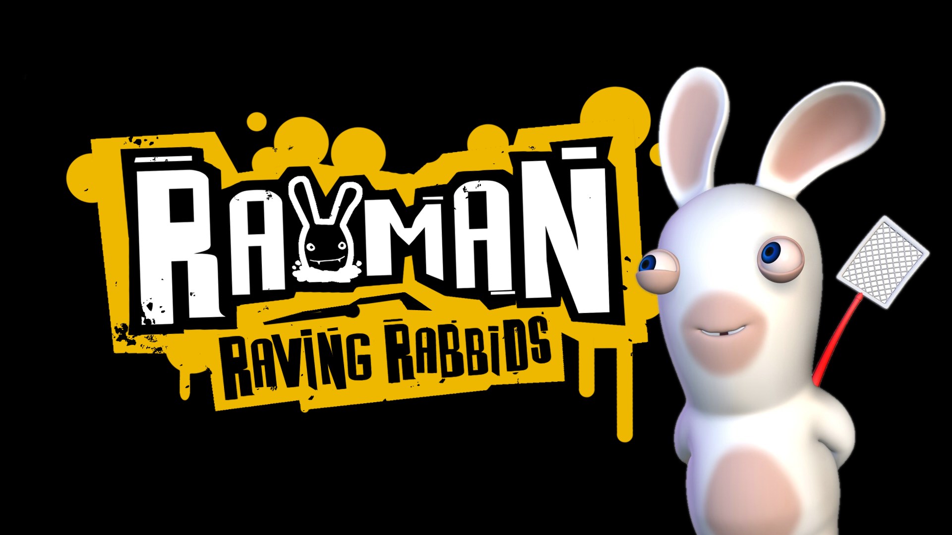 487425 скачать обои видеоигры, rayman raving rabbids, рэйман - заставки и картинки бесплатно