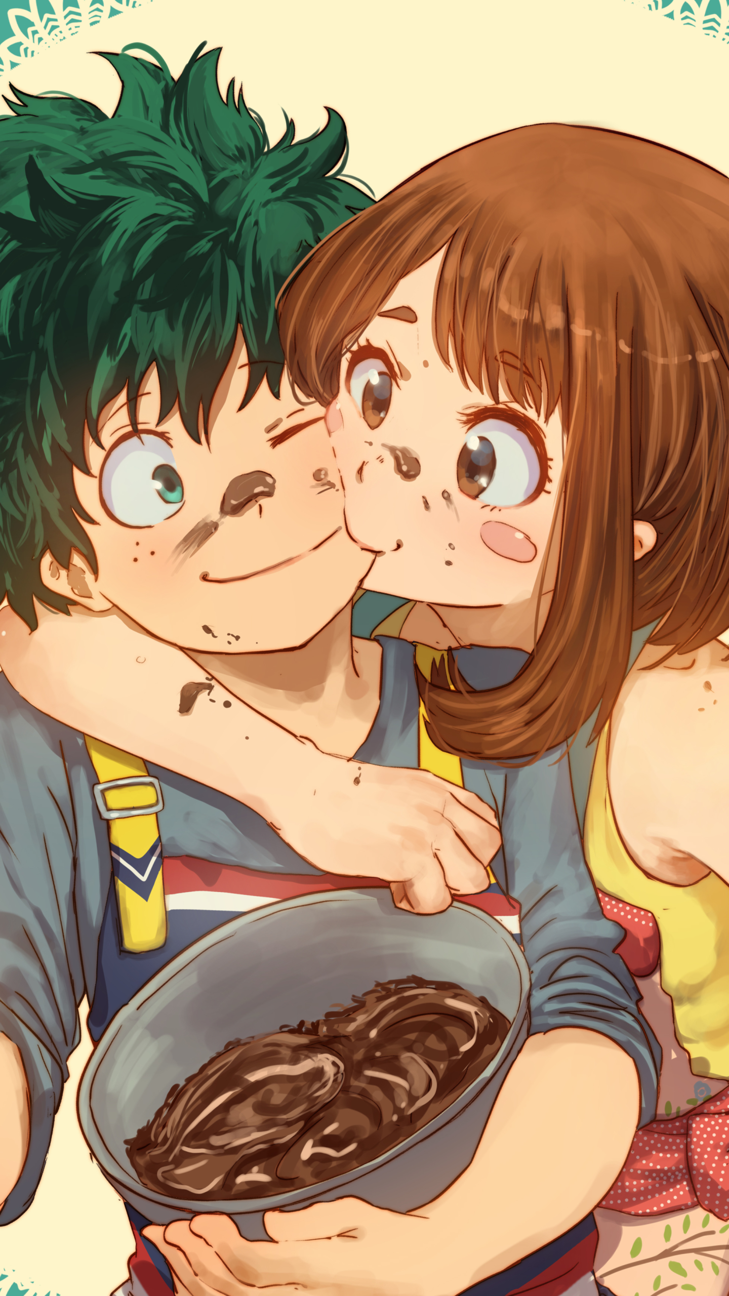 Free download wallpaper Anime, Izuku Midoriya, My Hero Academia, Ochaco Uraraka on your PC desktop