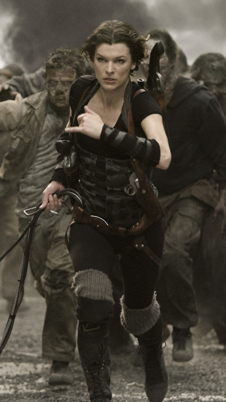 Handy-Wallpaper Resident Evil, Milla Jovovich, Filme, Zombie, Resident Evil: Afterlife kostenlos herunterladen.