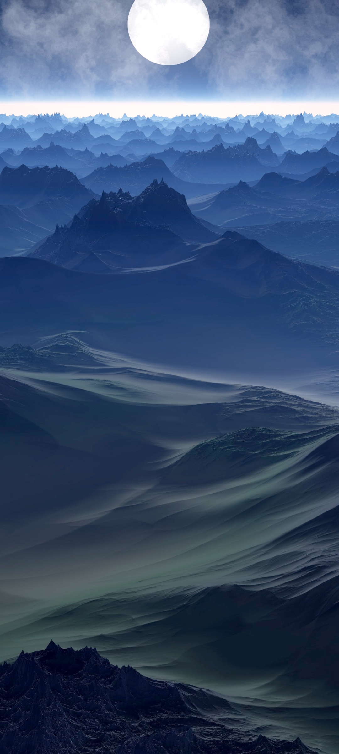 Download mobile wallpaper Landscape, Fantasy, Mountain for free.