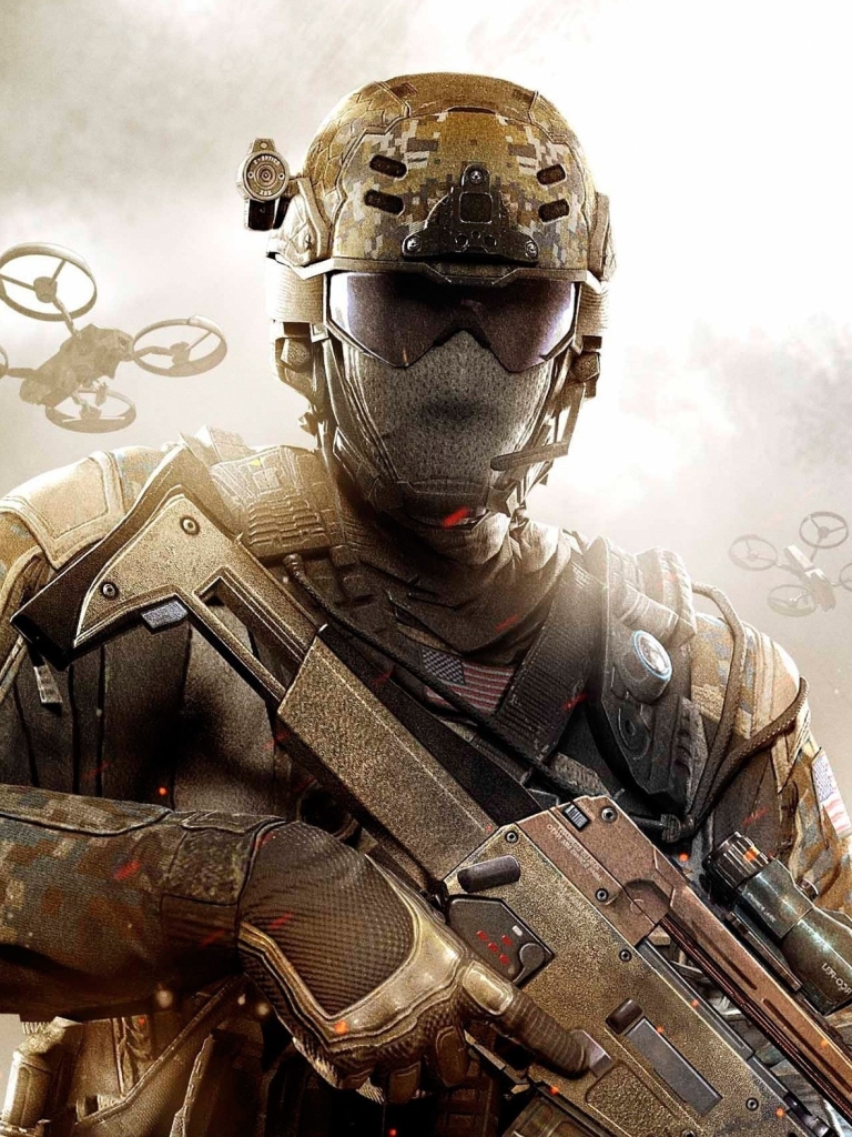 Descarga gratuita de fondo de pantalla para móvil de Guerrero, Militar, Soldado, Obligaciones, Videojuego, Call Of Duty: Black Ops Ii.