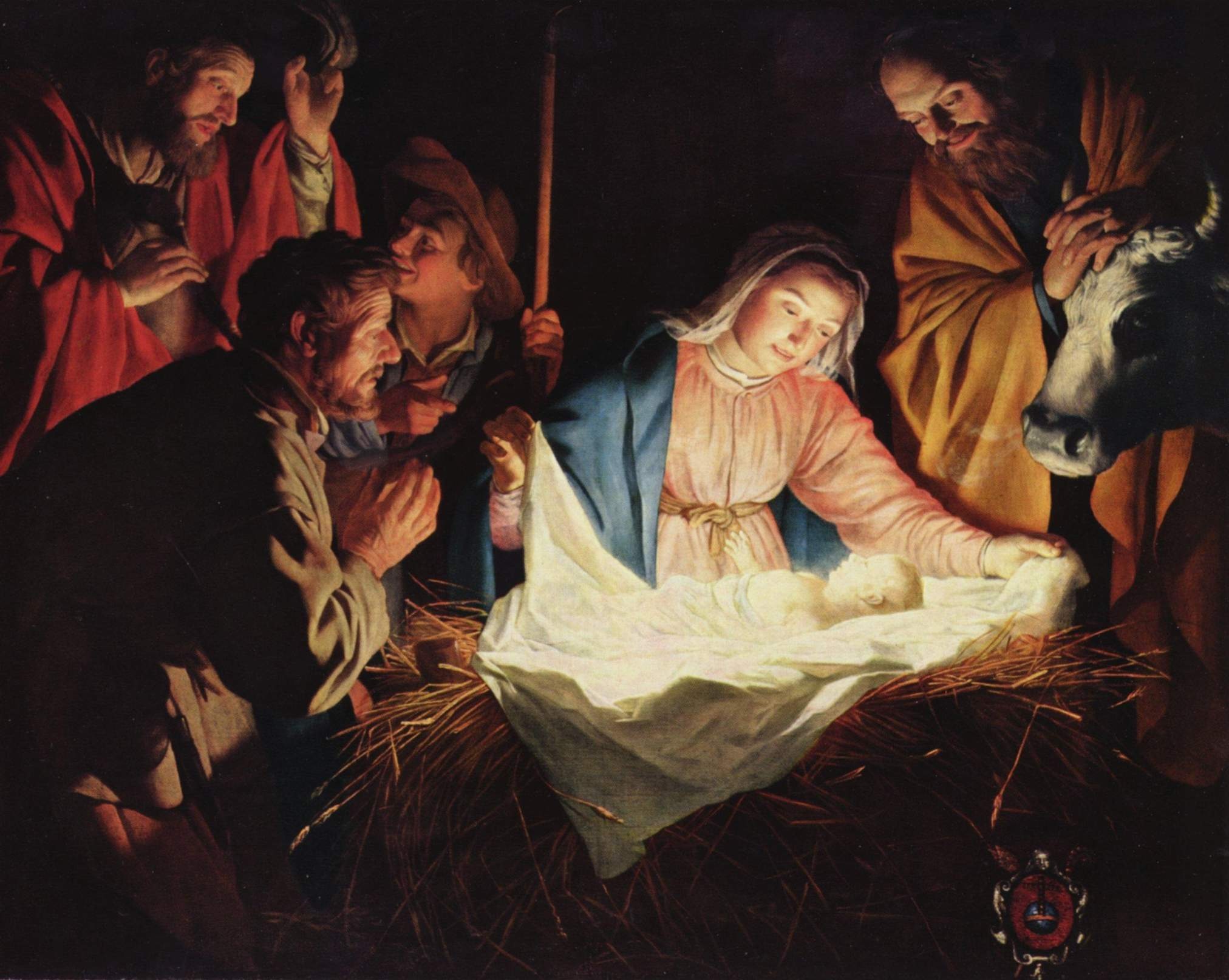 921559壁紙のダウンロードホリデー, クリスマス, イエス, マリア（イエスの母）, ペインティング-スクリーンセーバーと写真を無料で