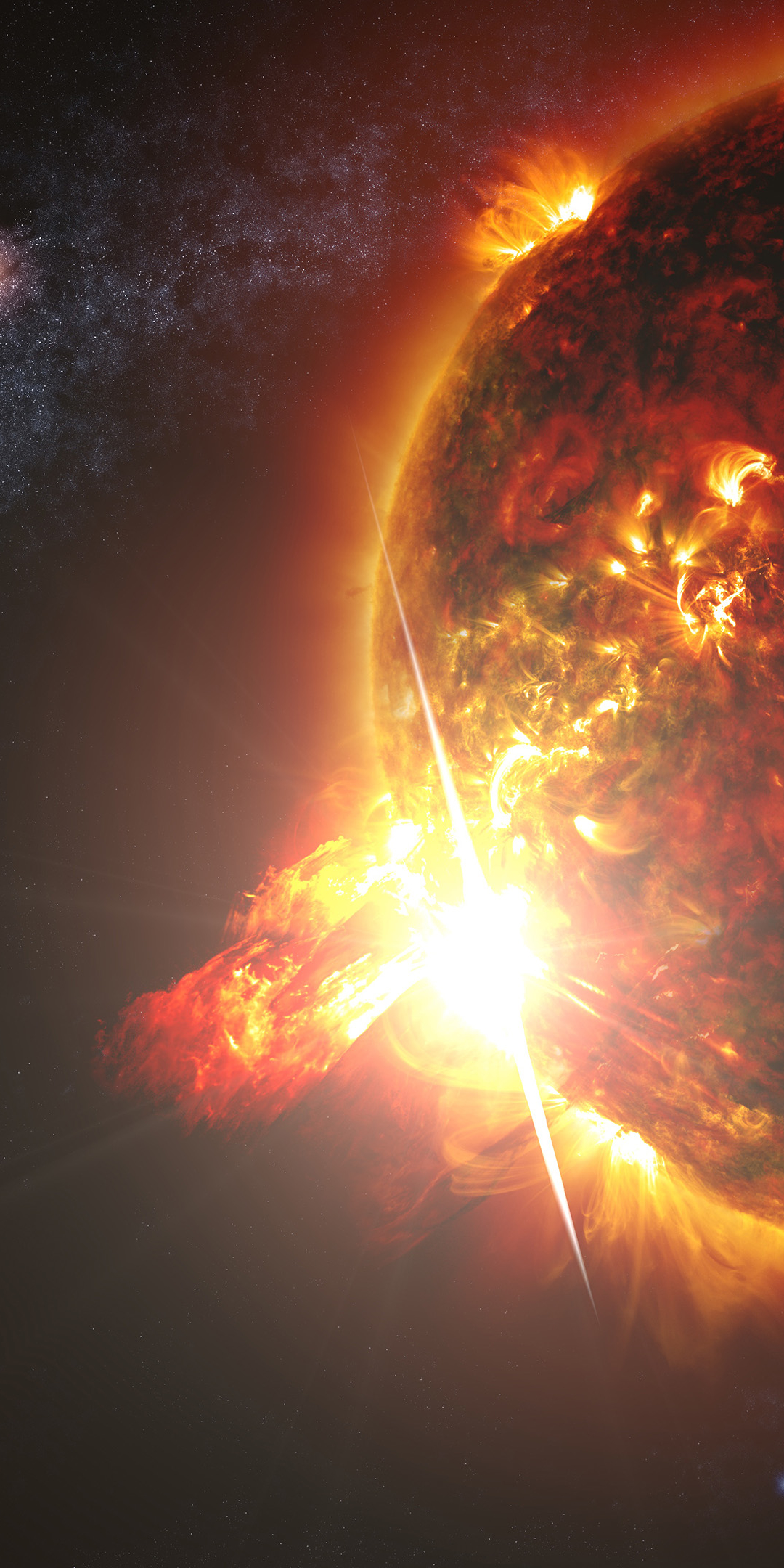 Download mobile wallpaper Sun, Sci Fi for free.