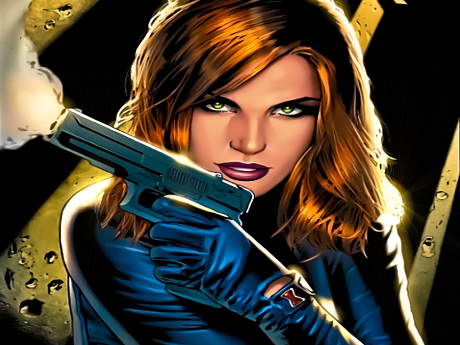 Download mobile wallpaper Black Widow, Comics for free.