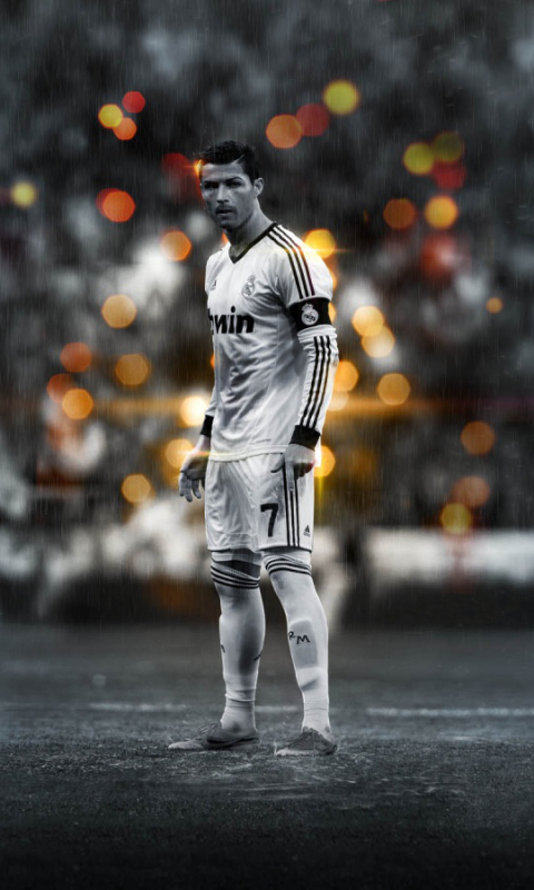 Handy-Wallpaper Sport, Fußball, Cristiano Ronaldo, Real Madrid Cf kostenlos herunterladen.