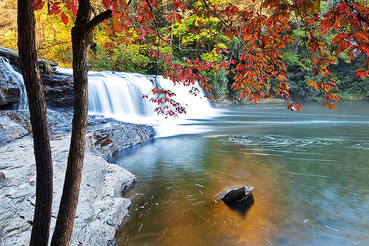 Handy-Wallpaper Wasserfall, Erde/natur kostenlos herunterladen.