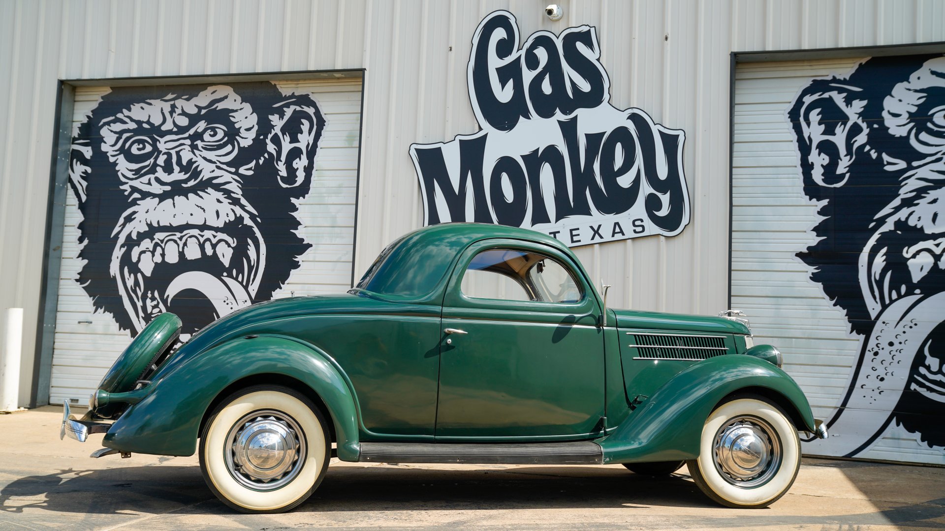 無料モバイル壁紙フォード, 車, 古い車, 乗り物, グリーン車, 1936 フォード クーペをダウンロードします。