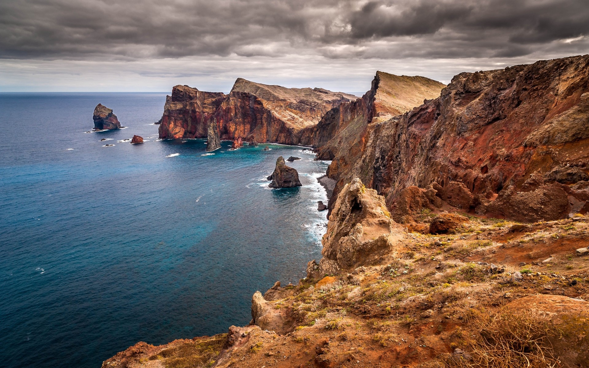 Laden Sie das Horizont, Küste, Ozean, Klippe, Meer, Erde/natur-Bild kostenlos auf Ihren PC-Desktop herunter