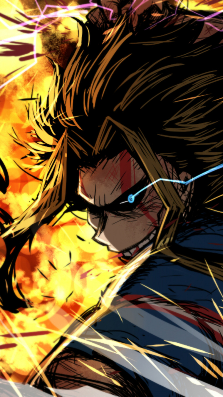 Baixar papel de parede para celular de Anime, Minha Academia De Heróis, Todo Poderoso, Toshinori Yagi gratuito.