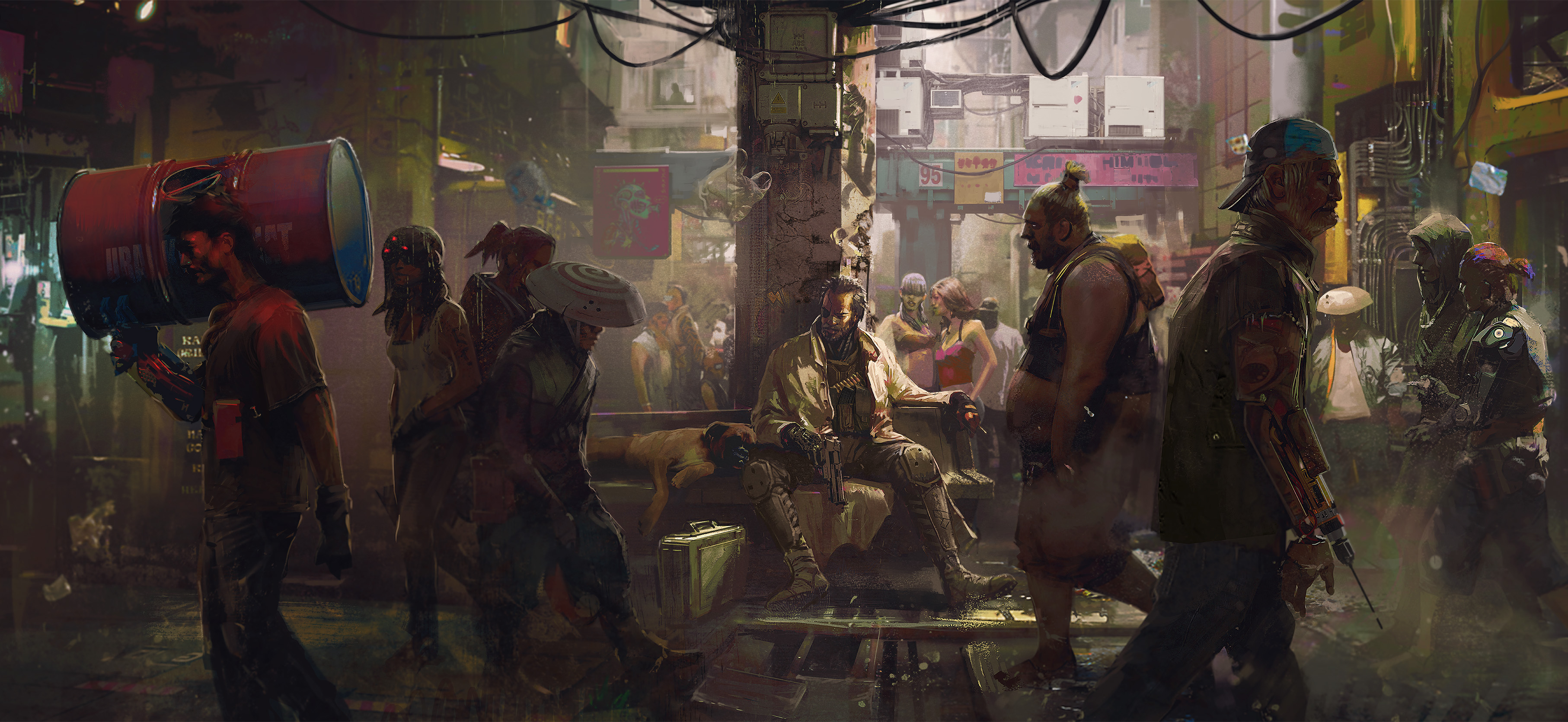 Download mobile wallpaper Video Game, Cyberpunk 2077 for free.