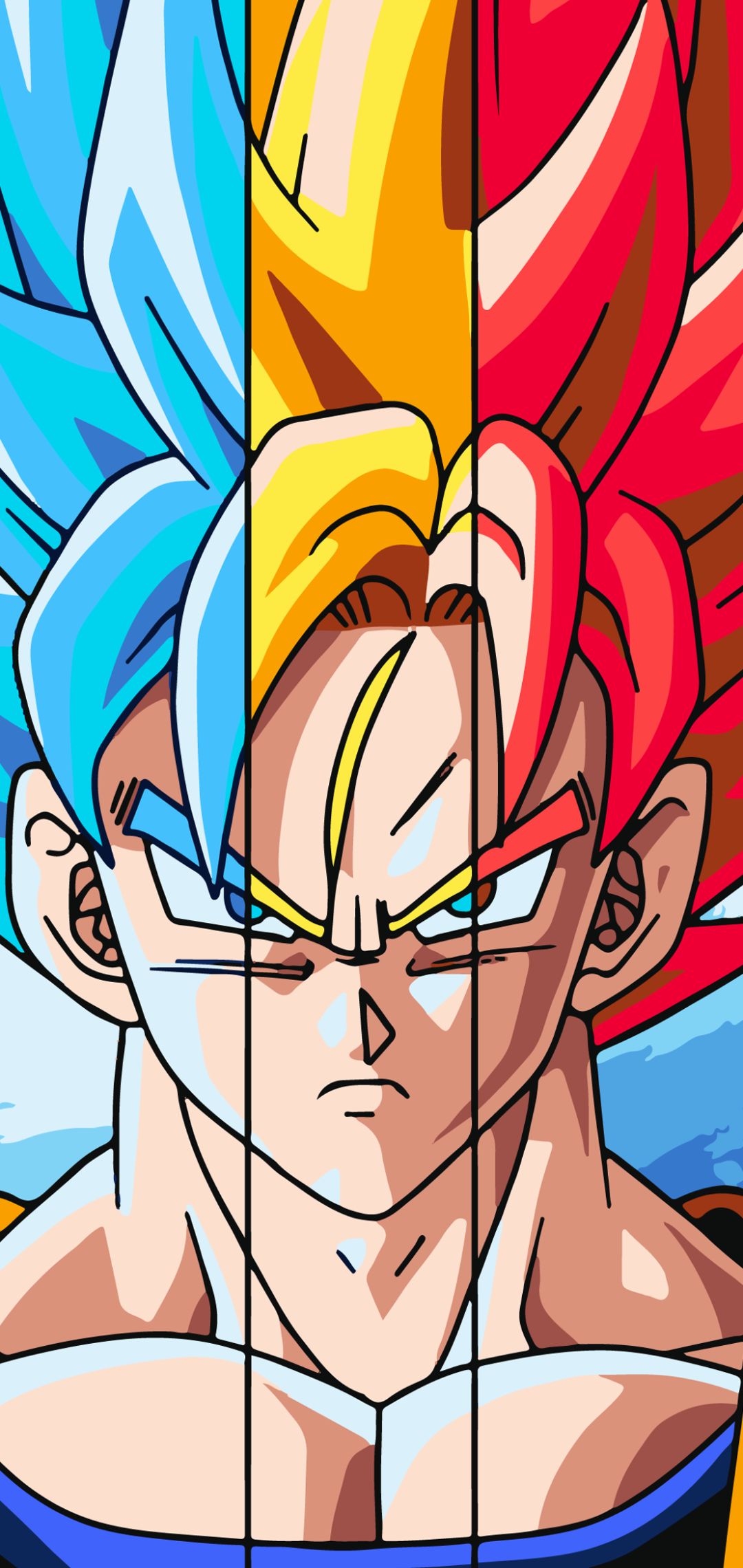 Download mobile wallpaper Anime, Dragon Ball, Goku, Super Saiyan, Dragon Ball Super for free.