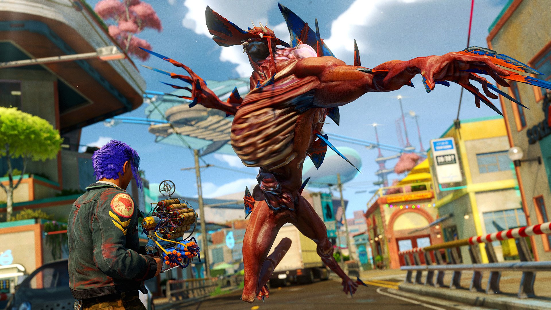 652526 Hintergrundbild herunterladen computerspiele, sunset overdrive - Bildschirmschoner und Bilder kostenlos