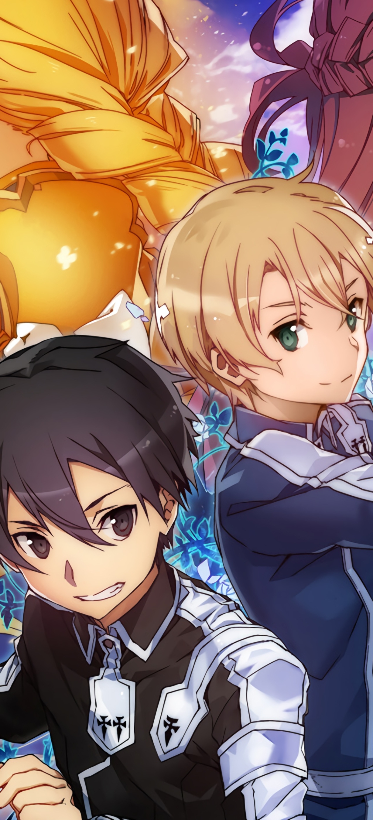 Download mobile wallpaper Anime, Sword Art Online, Kirito (Sword Art Online), Sword Art Online: Alicization, Eugeo (Sword Art Online) for free.