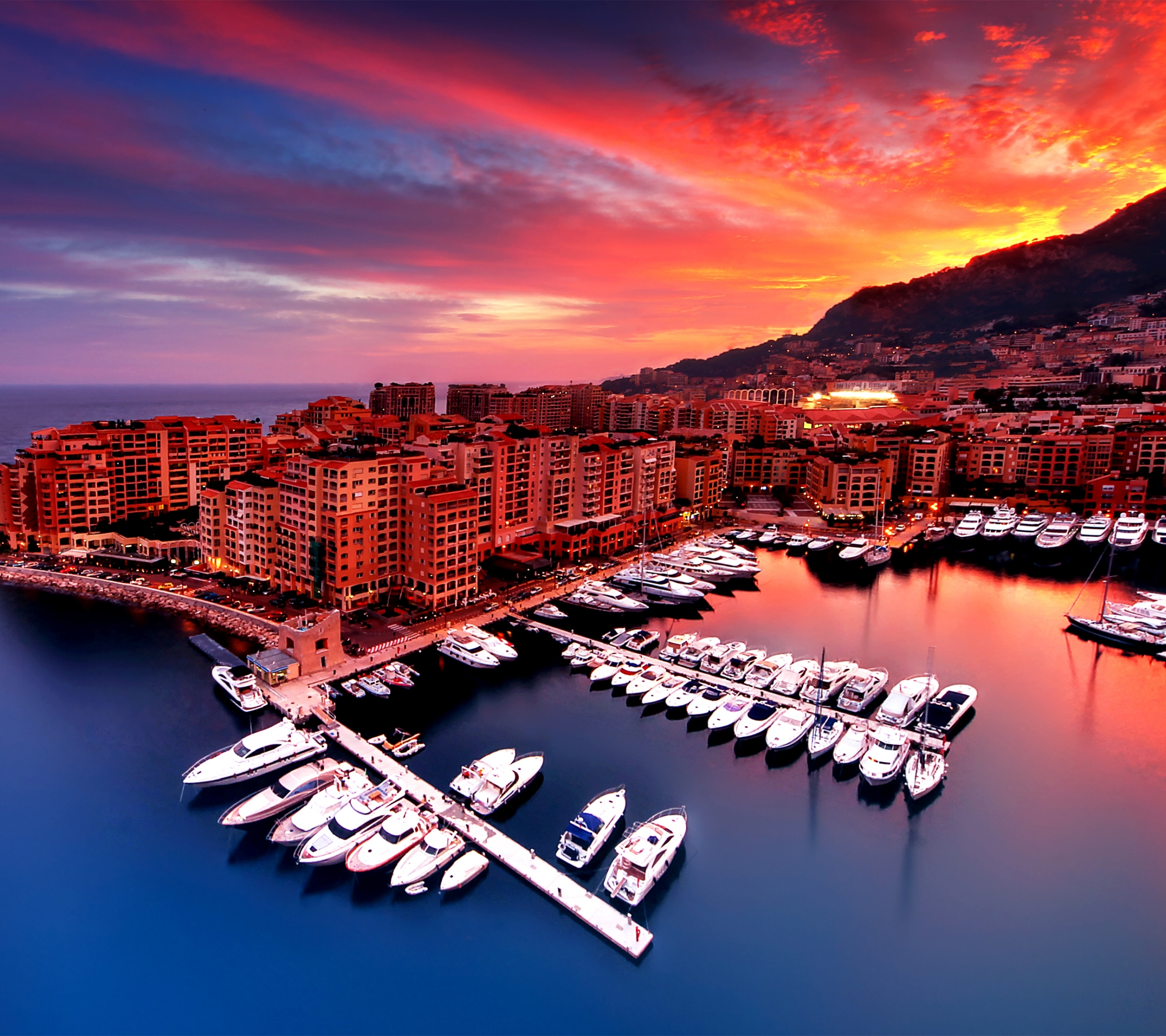 Free download wallpaper Cities, Monaco, Man Made on your PC desktop