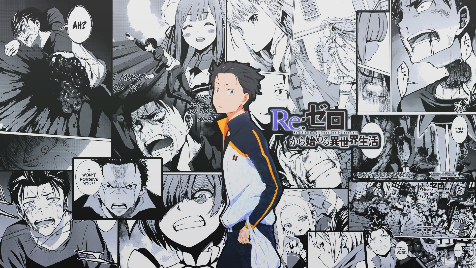 Laden Sie das Animes, Re:zero Das Leben In Einer Anderen Welt Beginnen, Subaru Natsuki-Bild kostenlos auf Ihren PC-Desktop herunter