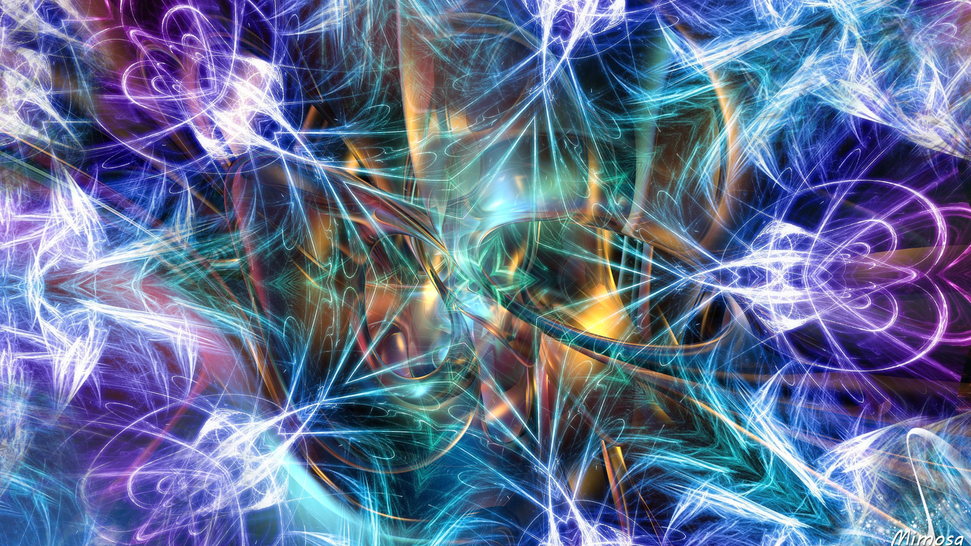 Free download wallpaper Abstract, Fractal, Colors on your PC desktop