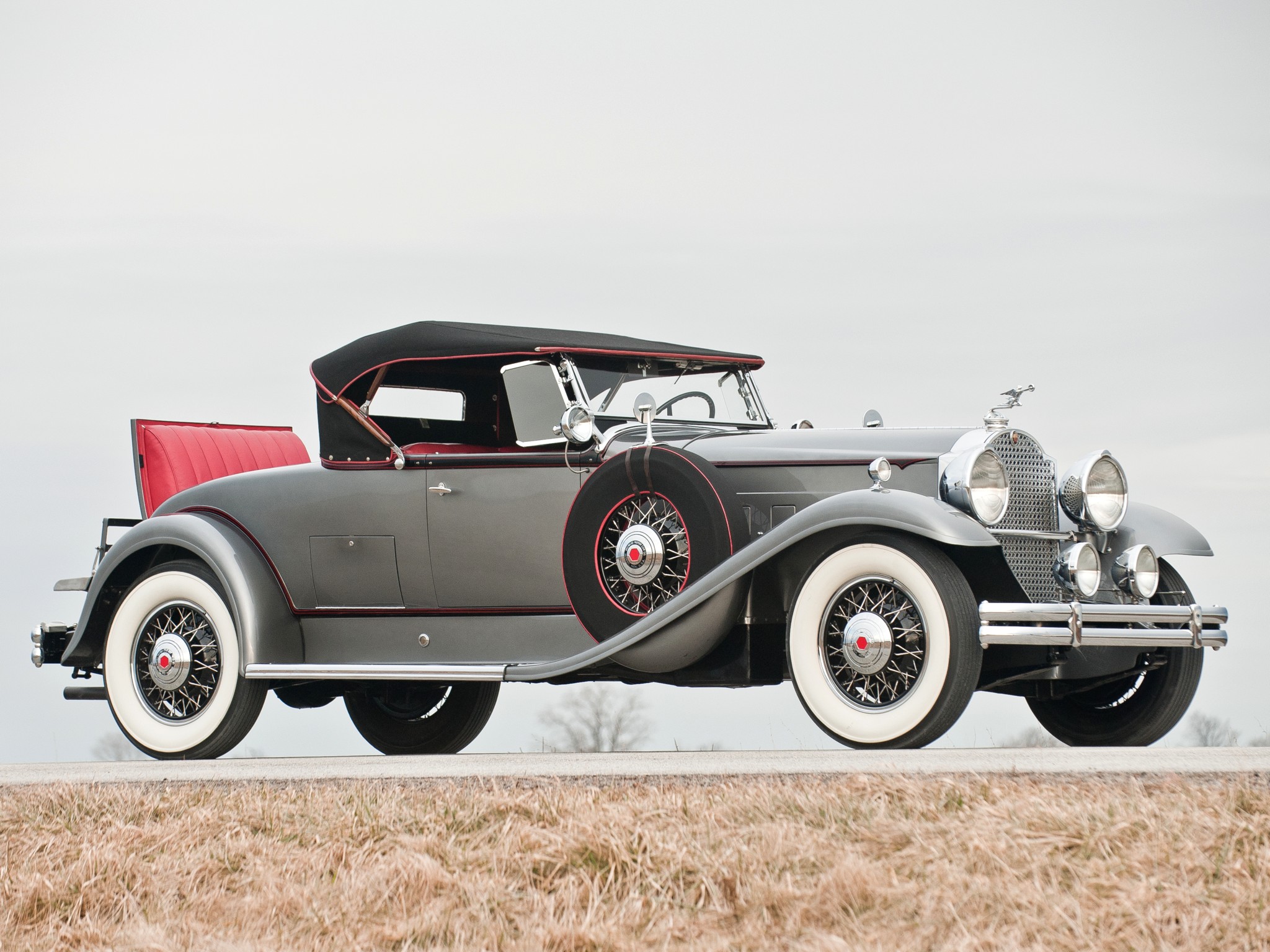 Handy-Wallpaper Oldtimer, Fahrzeuge, Packard, 1931 Packard Deluxe Acht Roadster, Packard Deluxe Acht Roadster kostenlos herunterladen.