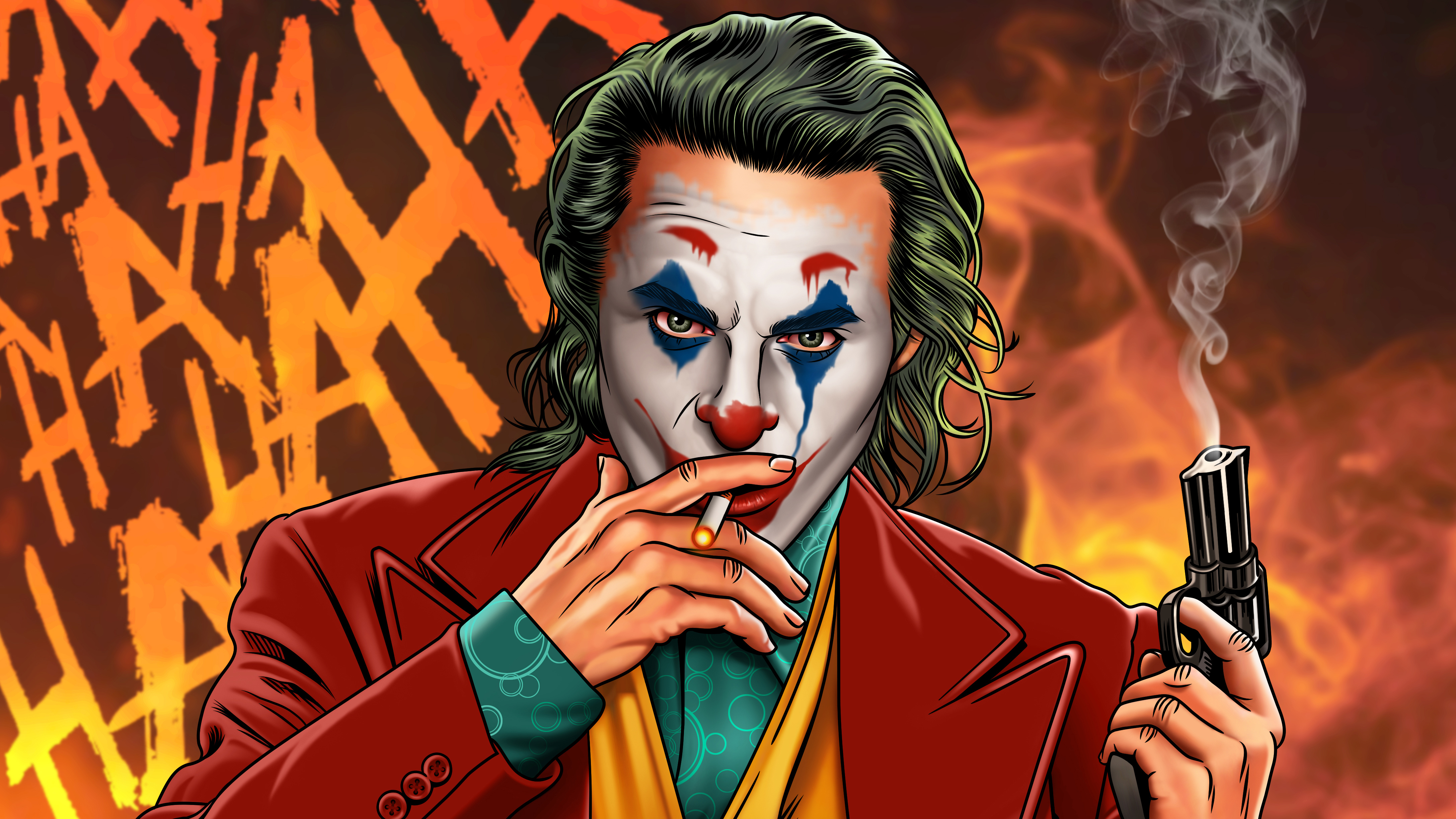 Handy-Wallpaper Joker, Comics, Dc Comics kostenlos herunterladen.