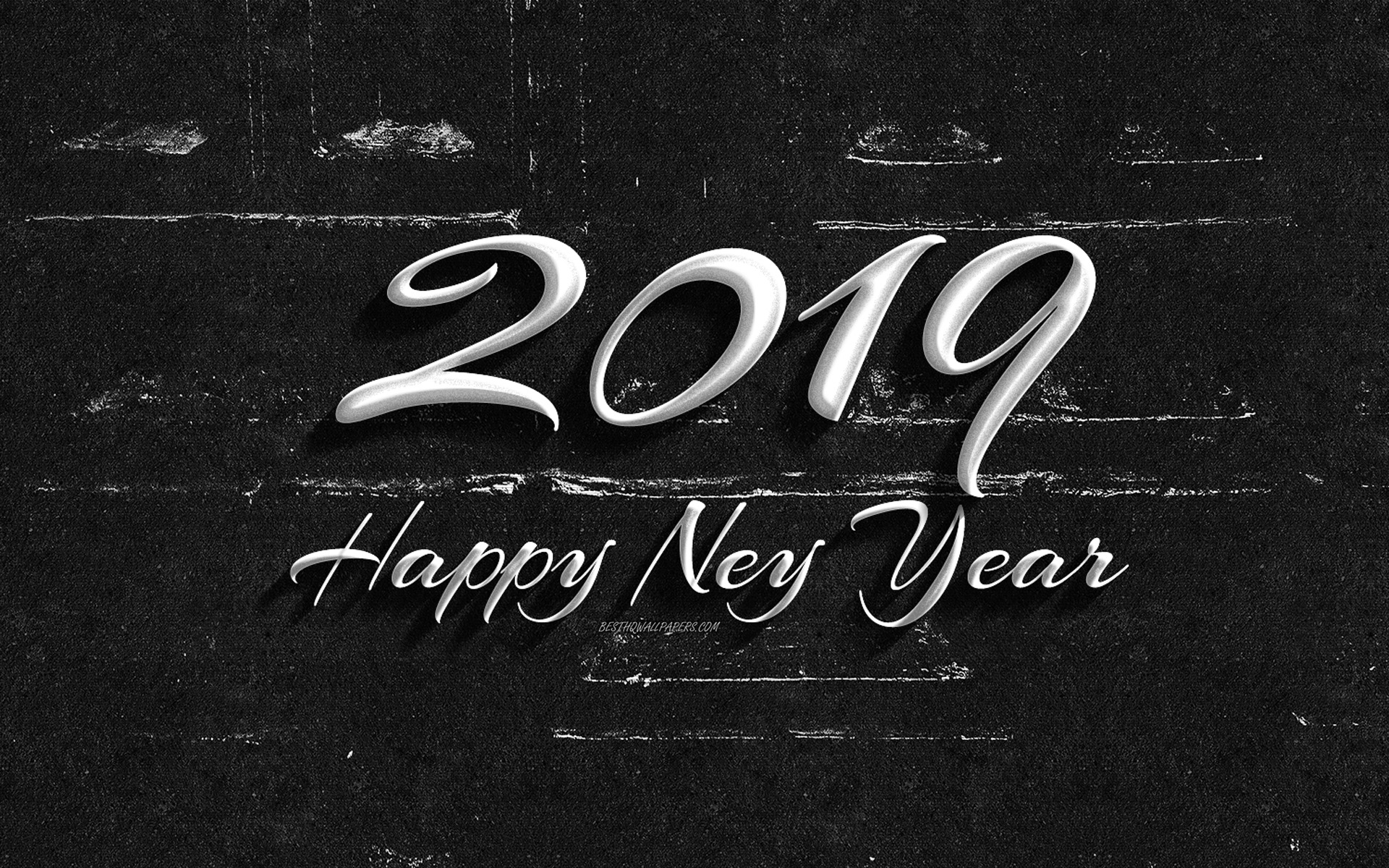 Завантажити шпалери безкоштовно Новий Рік, Свято, Щасливого Нового Року, Новий Рік 2019 картинка на робочий стіл ПК