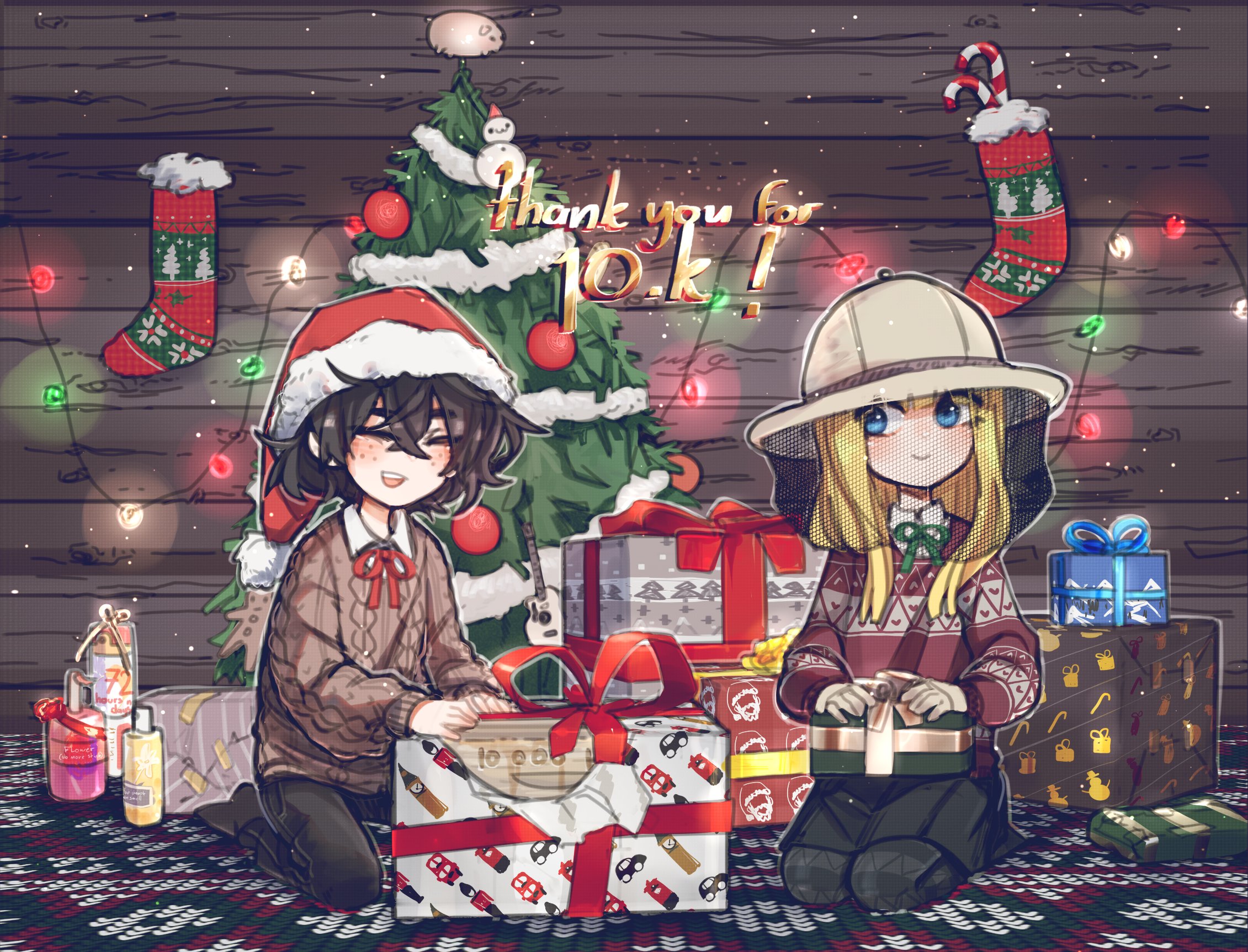 Download mobile wallpaper Anime, Christmas for free.