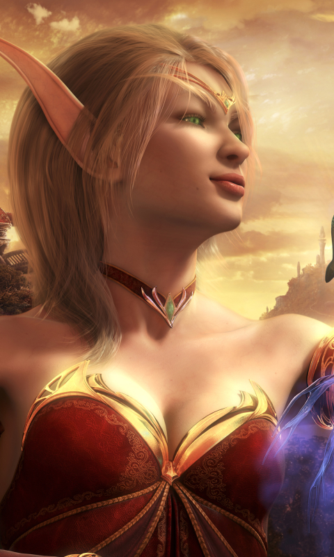 Download mobile wallpaper Warcraft, Video Game, World Of Warcraft, Blood Elf for free.