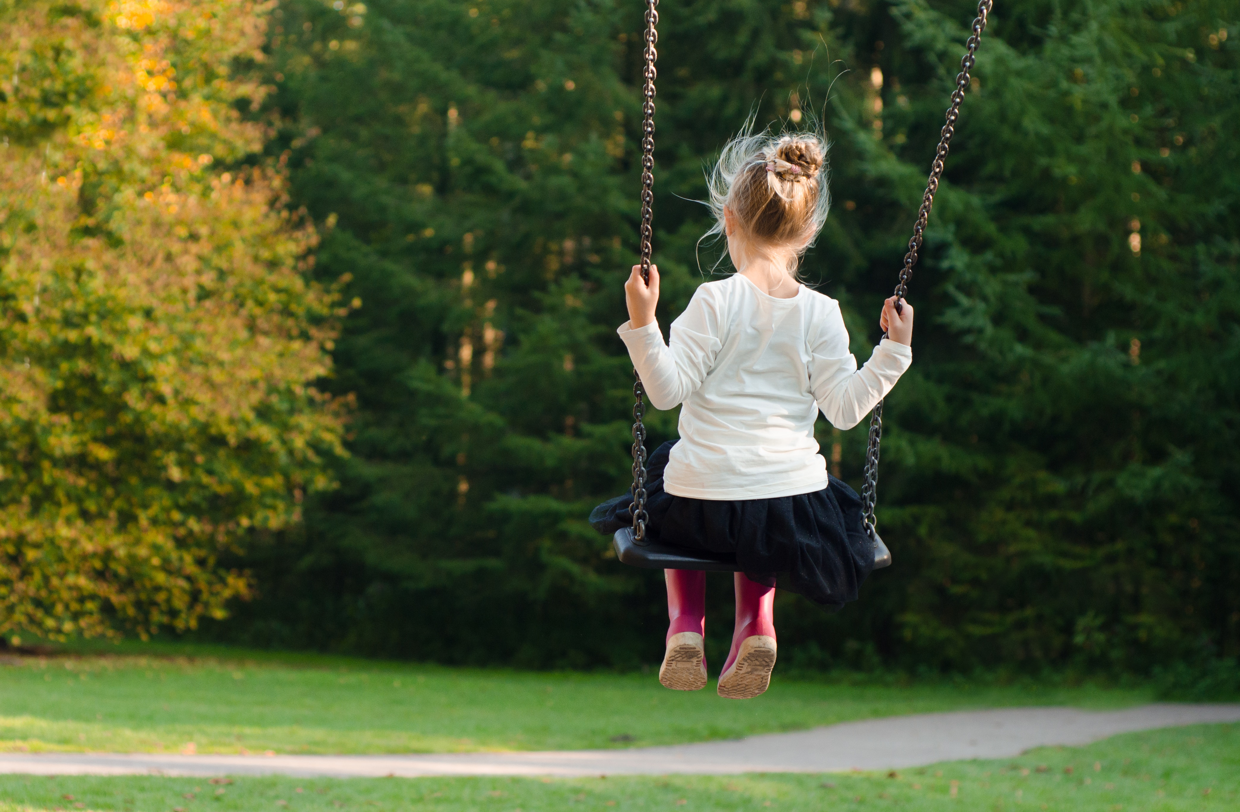 miscellanea, miscellaneous, girl, swing, child, happiness, childhood