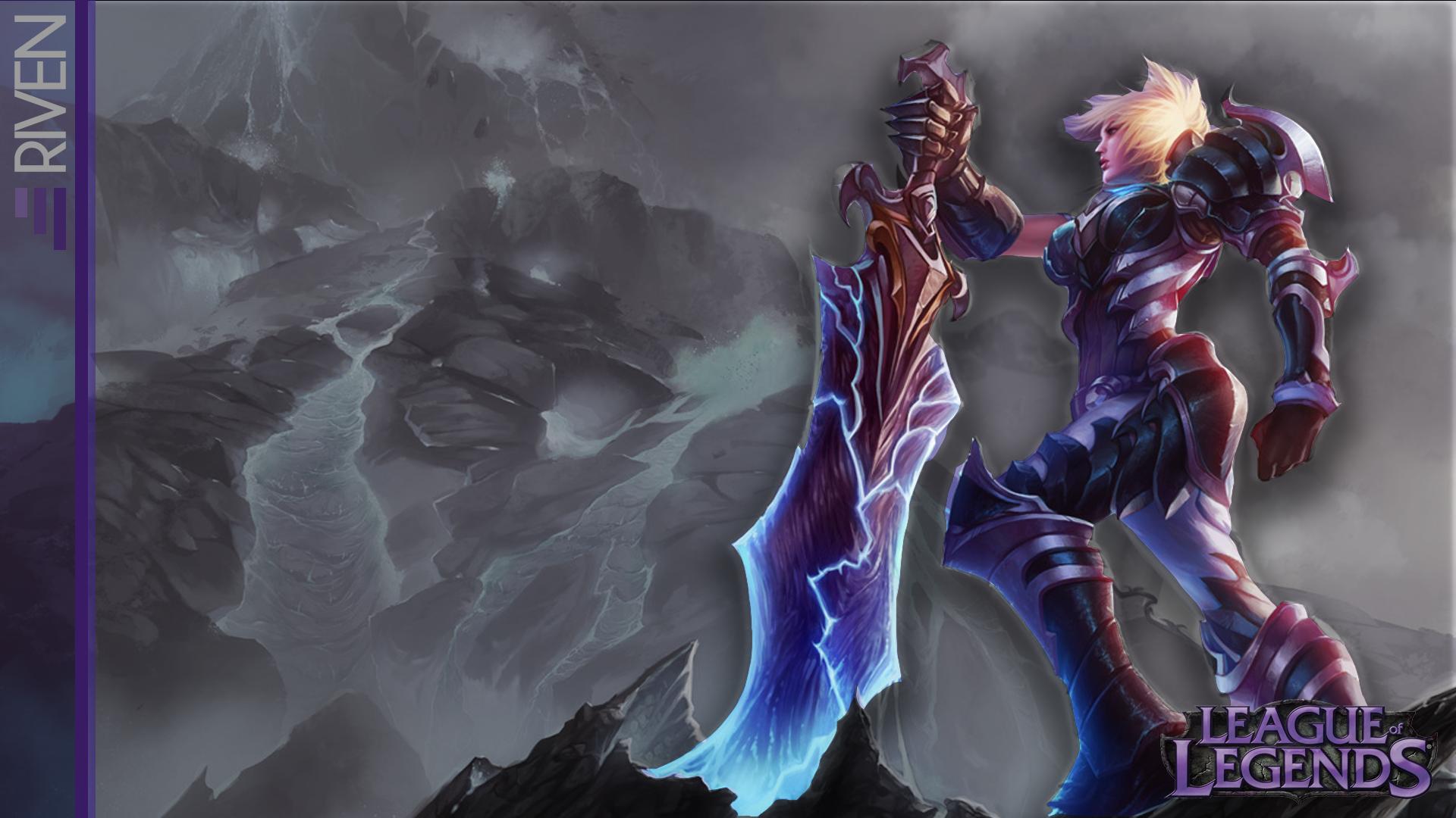 Download mobile wallpaper League Of Legends, Video Game, Riven (League Of Legends) for free.