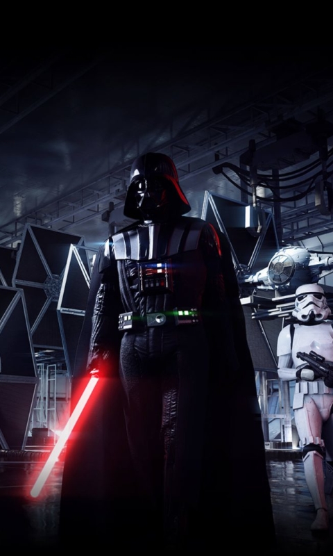 Handy-Wallpaper Darth Vader, Computerspiele, Krieg Der Sterne, Sturmtruppler, Star Wars Battlefront Ii (2017) kostenlos herunterladen.