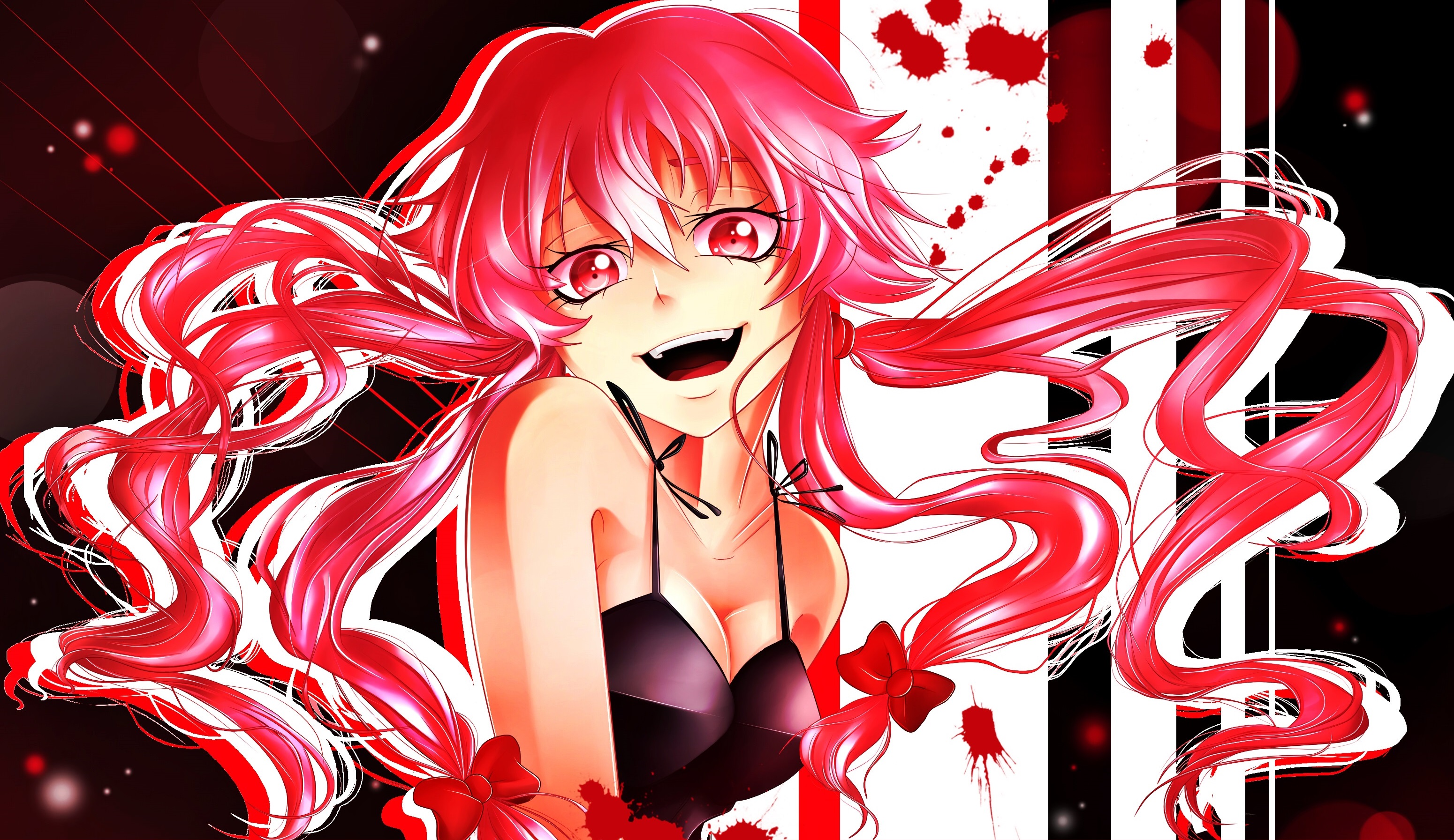 Laden Sie das Animes, Yuno Gasai, Mirai Nikki-Bild kostenlos auf Ihren PC-Desktop herunter