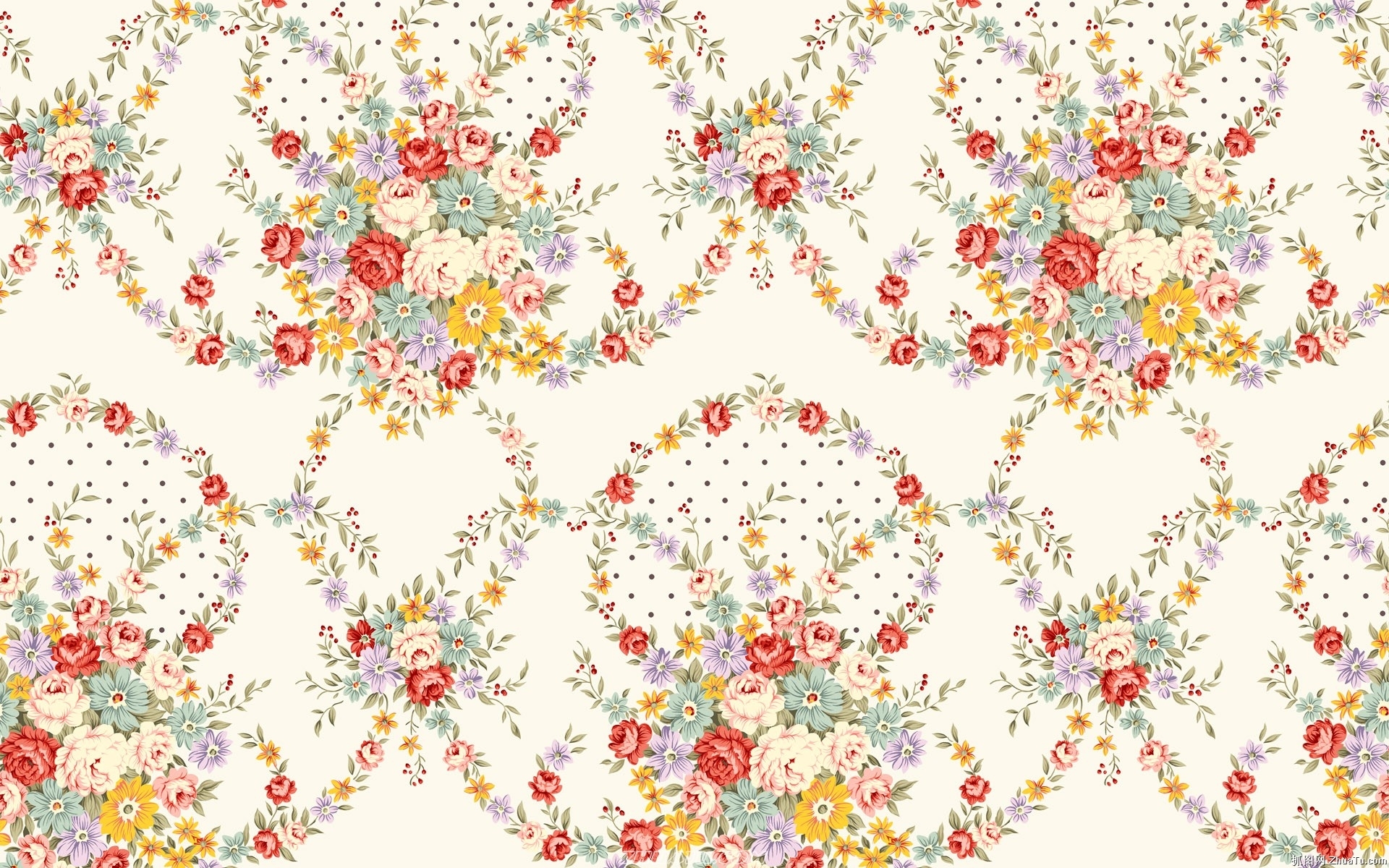 Free download wallpaper Flowers, Background, Patterns on your PC desktop