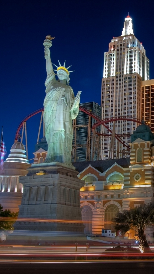 Download mobile wallpaper Cities, Las Vegas, Man Made, Casino for free.