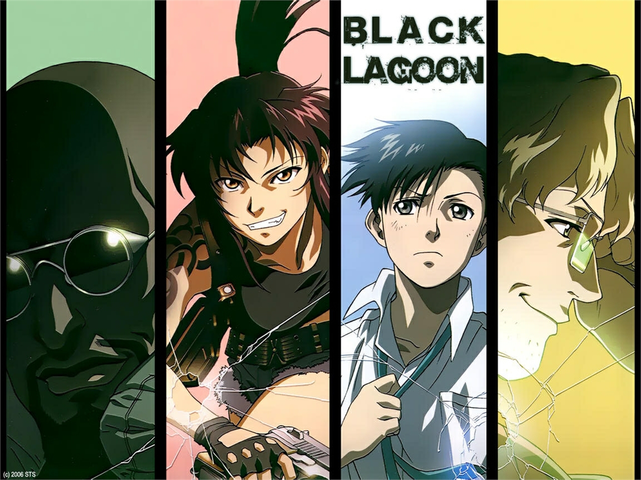 Handy-Wallpaper Animes, Black Lagoon kostenlos herunterladen.