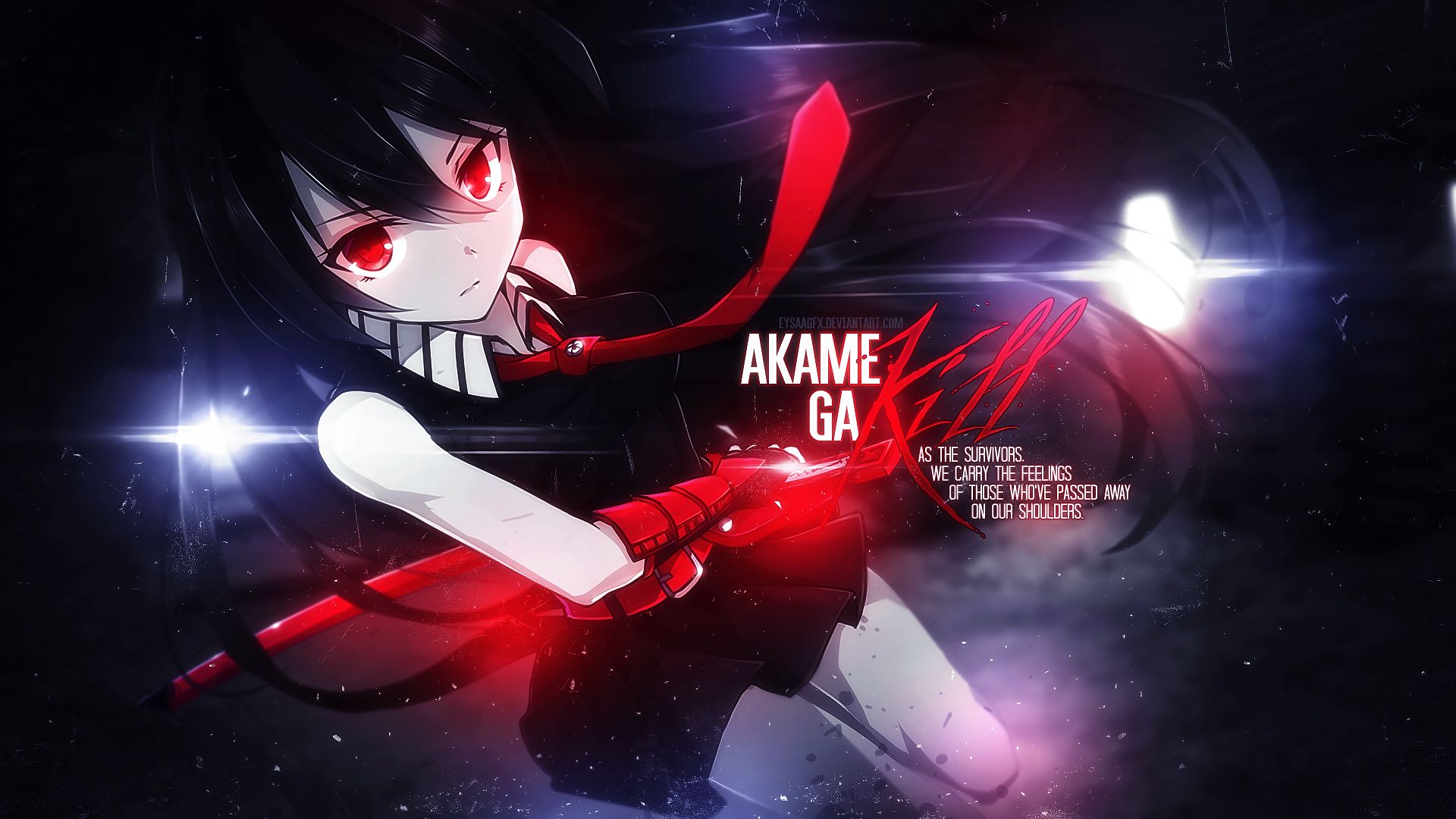 Handy-Wallpaper Animes, Akame (Akame Ga Kill!), Akame Ga Kill: Schwerter Der Assassinen kostenlos herunterladen.