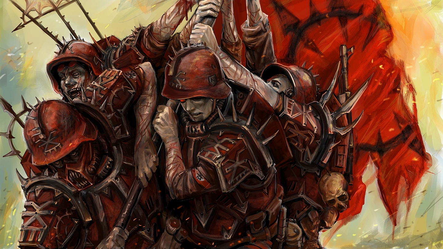 Horizontal Wallpaper Warhammer 40K 